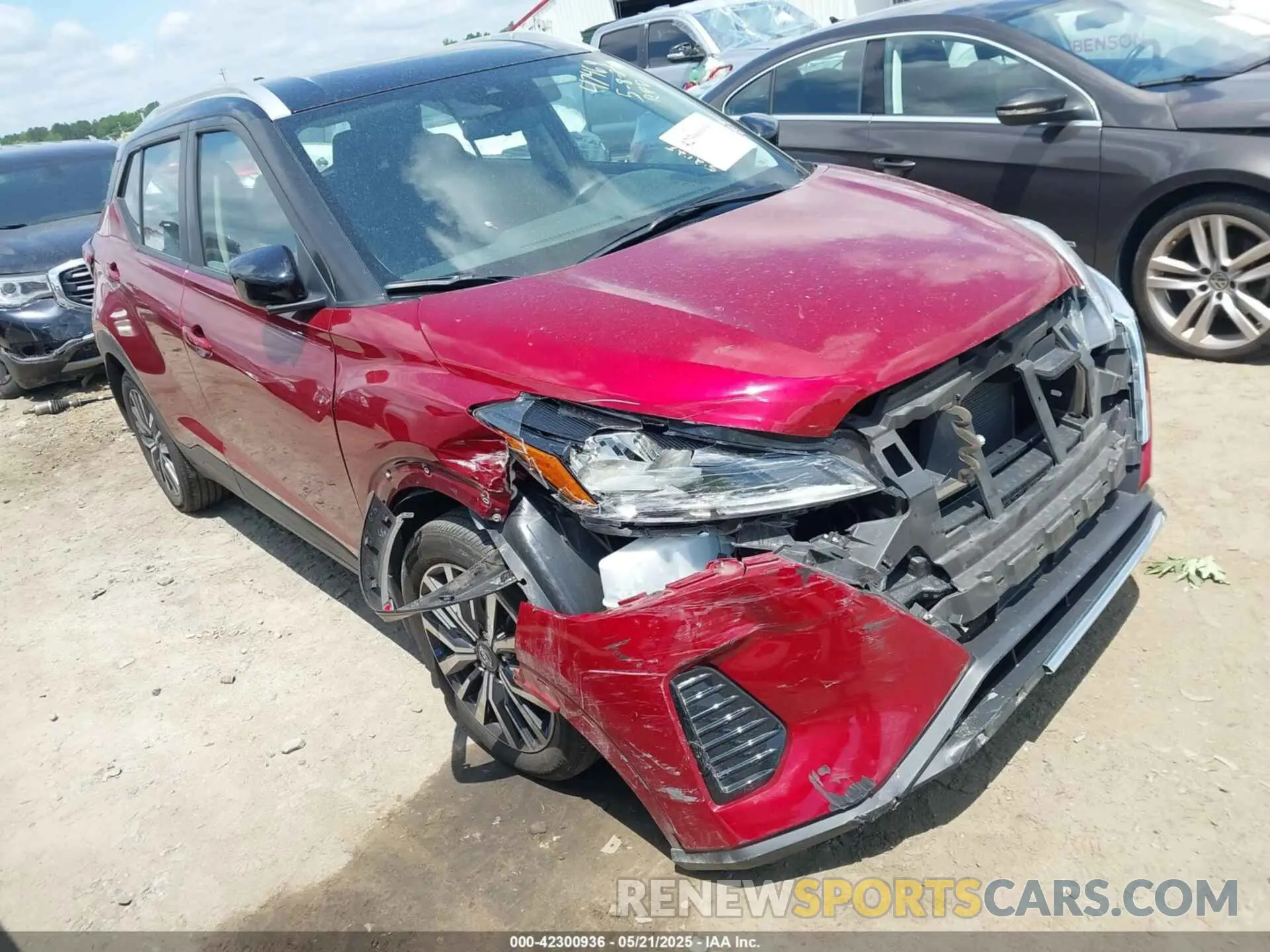1 Photograph of a damaged car 3N1CP5CV3PL482704 NISSAN KICKS 2023