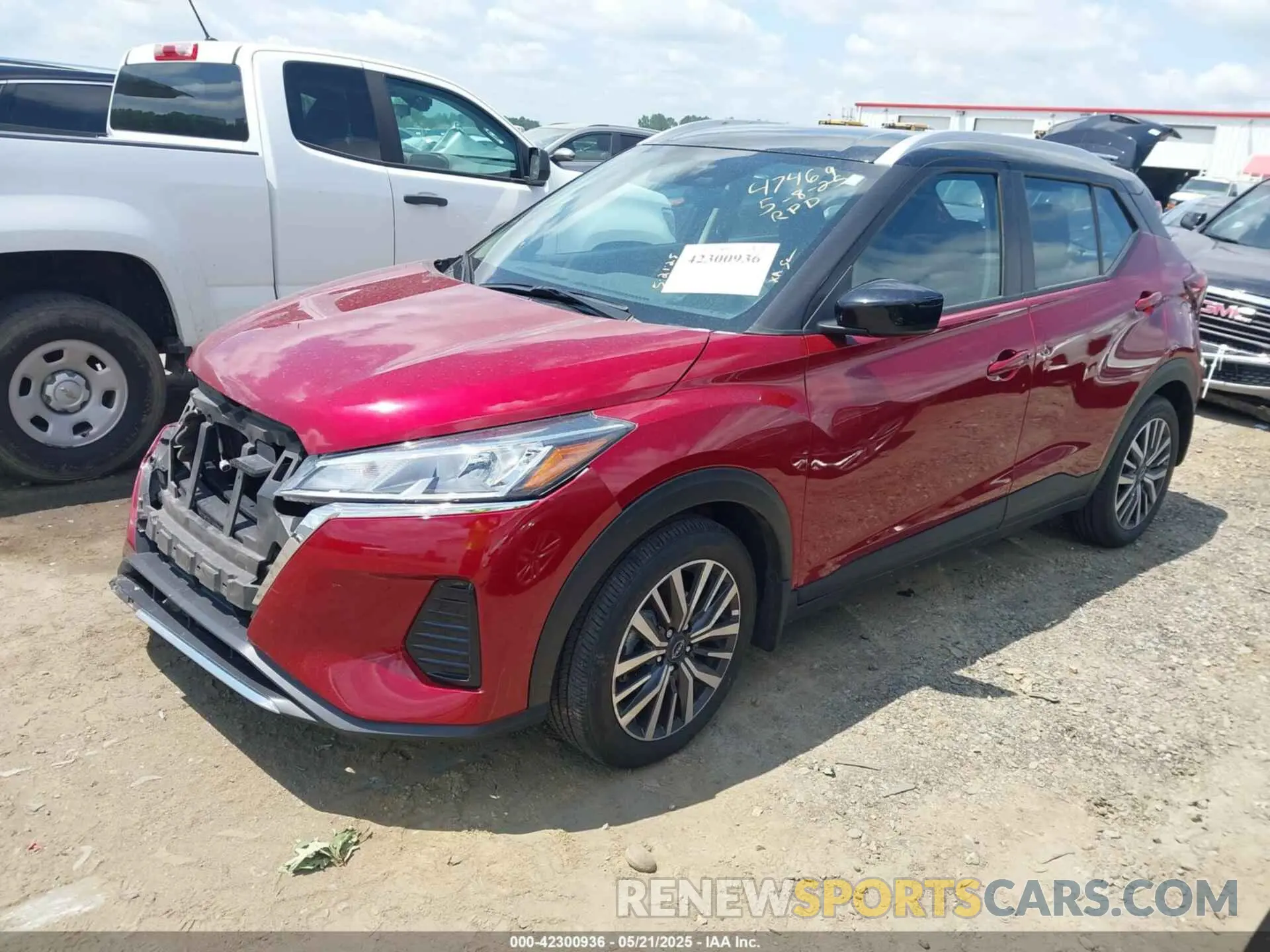 2 Photograph of a damaged car 3N1CP5CV3PL482704 NISSAN KICKS 2023