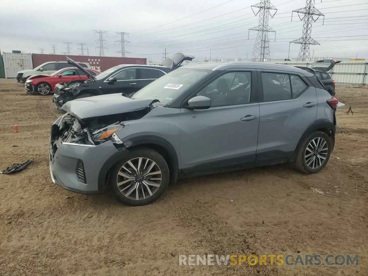 1 Photograph of a damaged car 3N1CP5CV3PL485294 NISSAN KICKS 2023