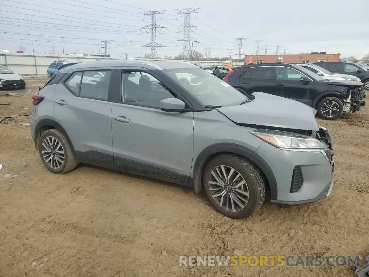 4 Photograph of a damaged car 3N1CP5CV3PL485294 NISSAN KICKS 2023
