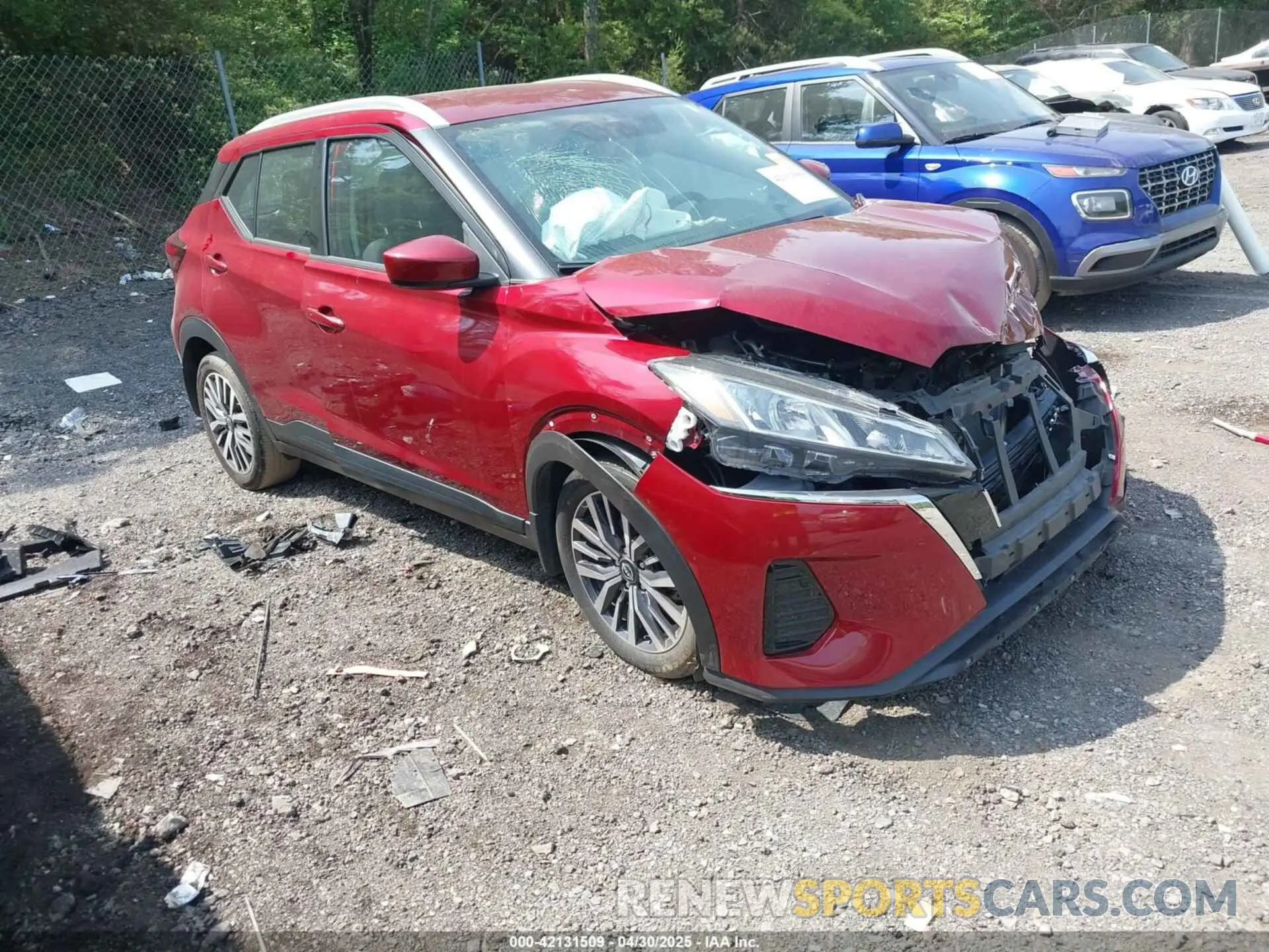 1 Photograph of a damaged car 3N1CP5CV3PL497834 NISSAN KICKS 2023