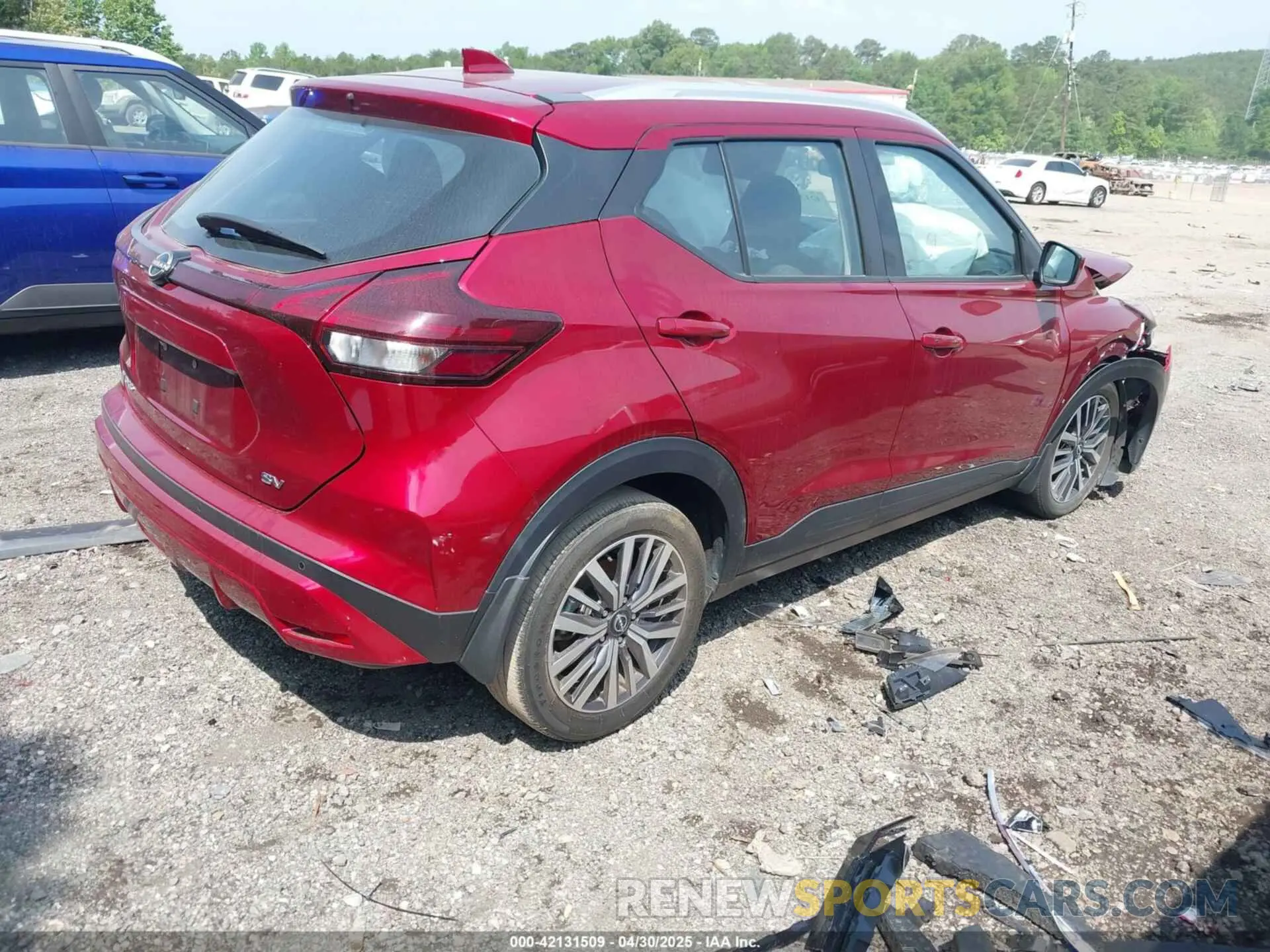 4 Photograph of a damaged car 3N1CP5CV3PL497834 NISSAN KICKS 2023