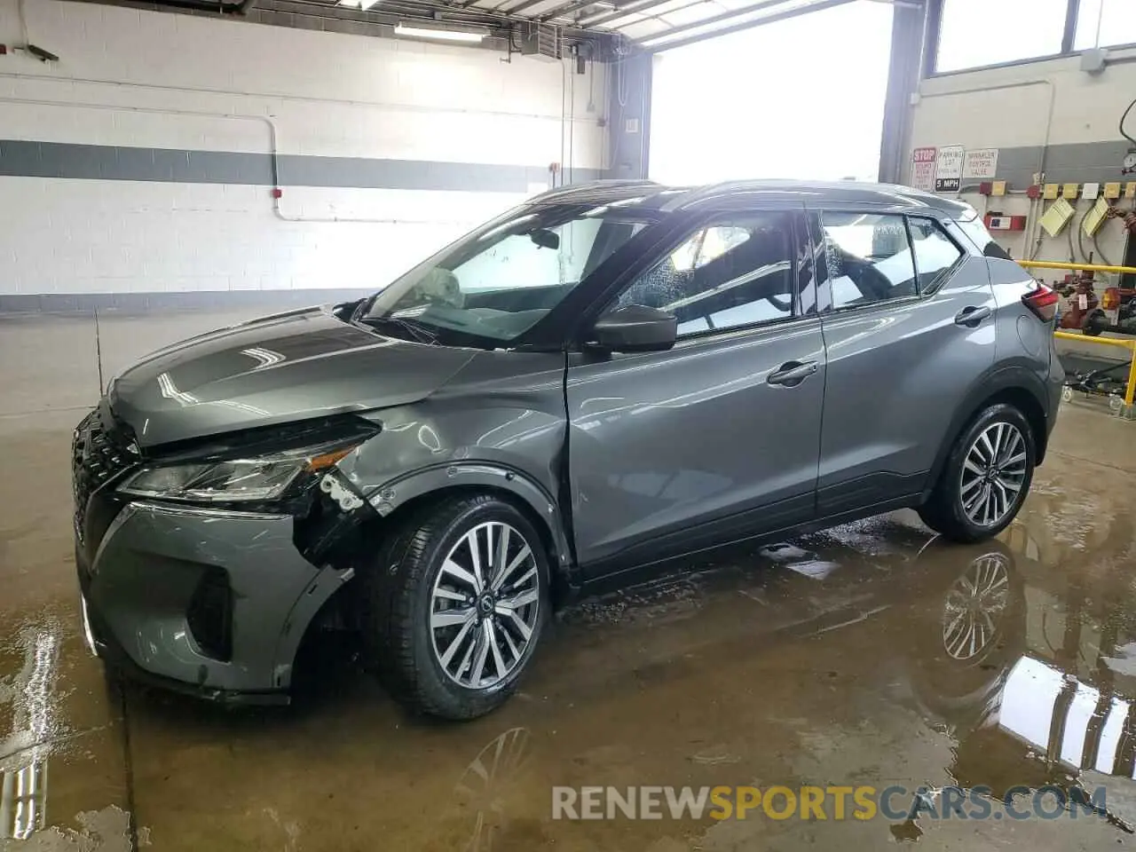 1 Photograph of a damaged car 3N1CP5CV3PL504863 NISSAN KICKS 2023