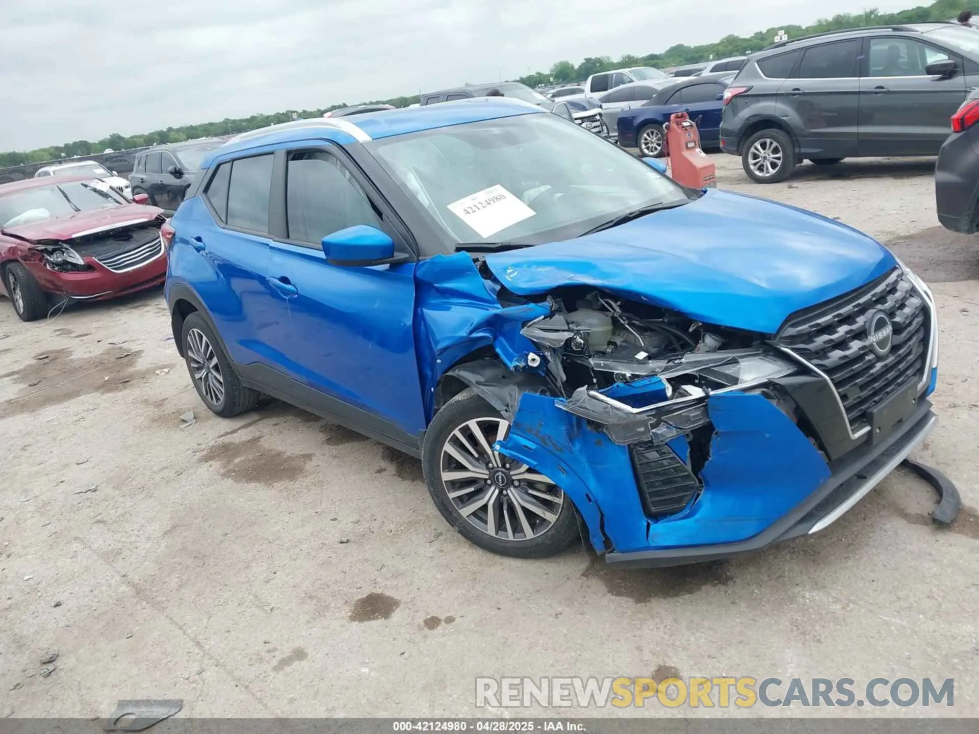 1 Photograph of a damaged car 3N1CP5CV3PL554999 NISSAN KICKS 2023