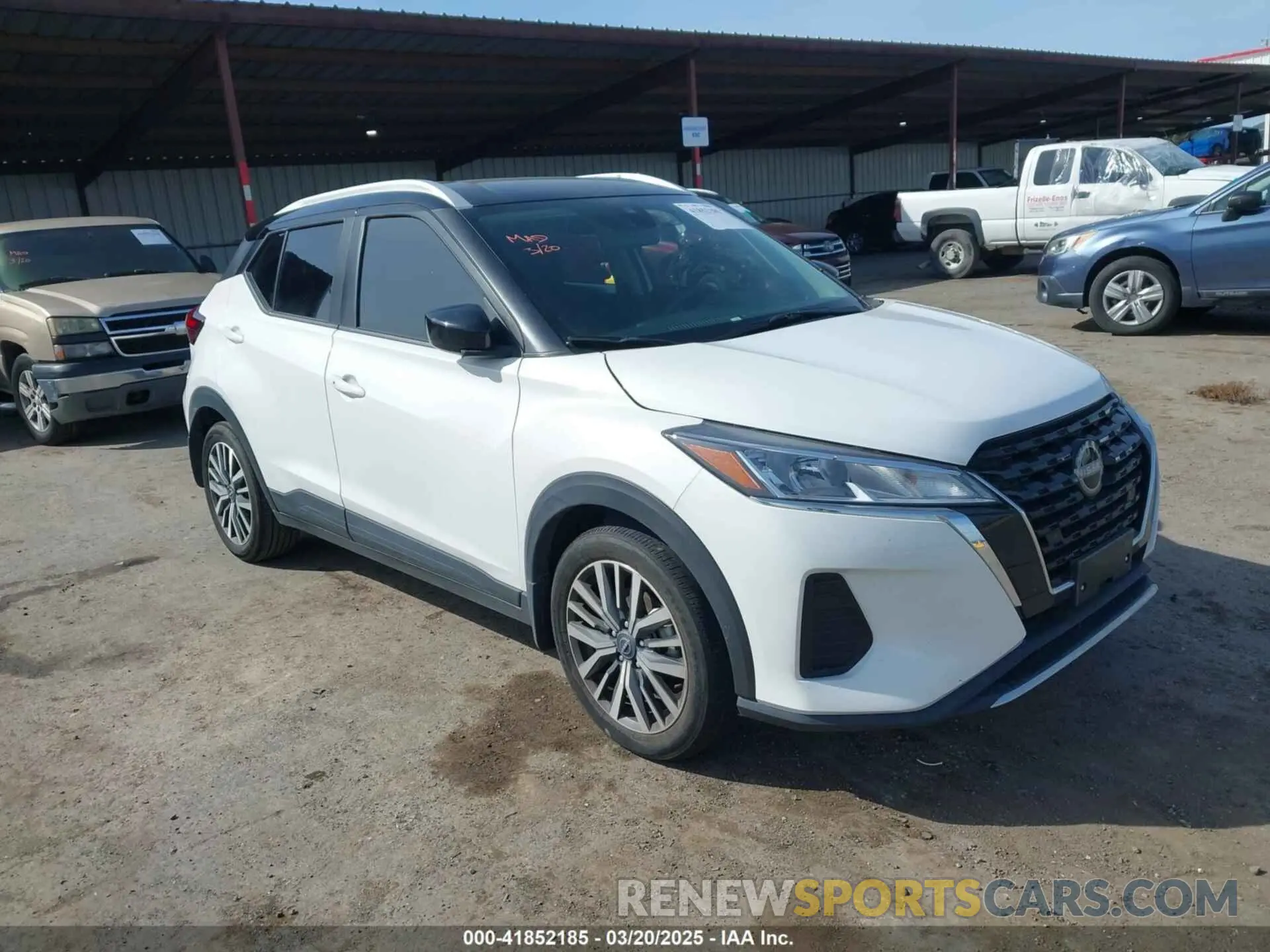 1 Photograph of a damaged car 3N1CP5CV4PL482033 NISSAN KICKS 2023