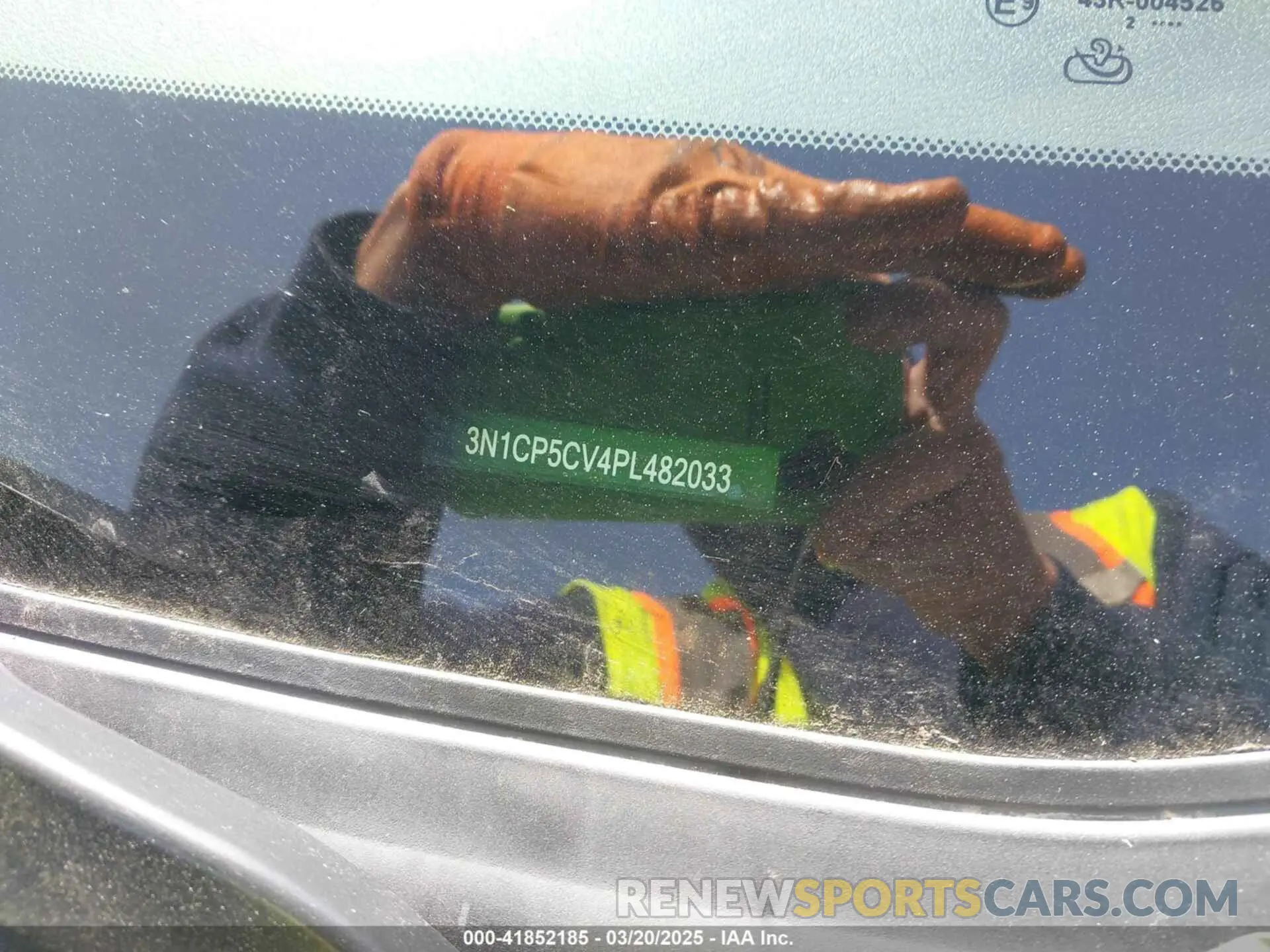 9 Photograph of a damaged car 3N1CP5CV4PL482033 NISSAN KICKS 2023