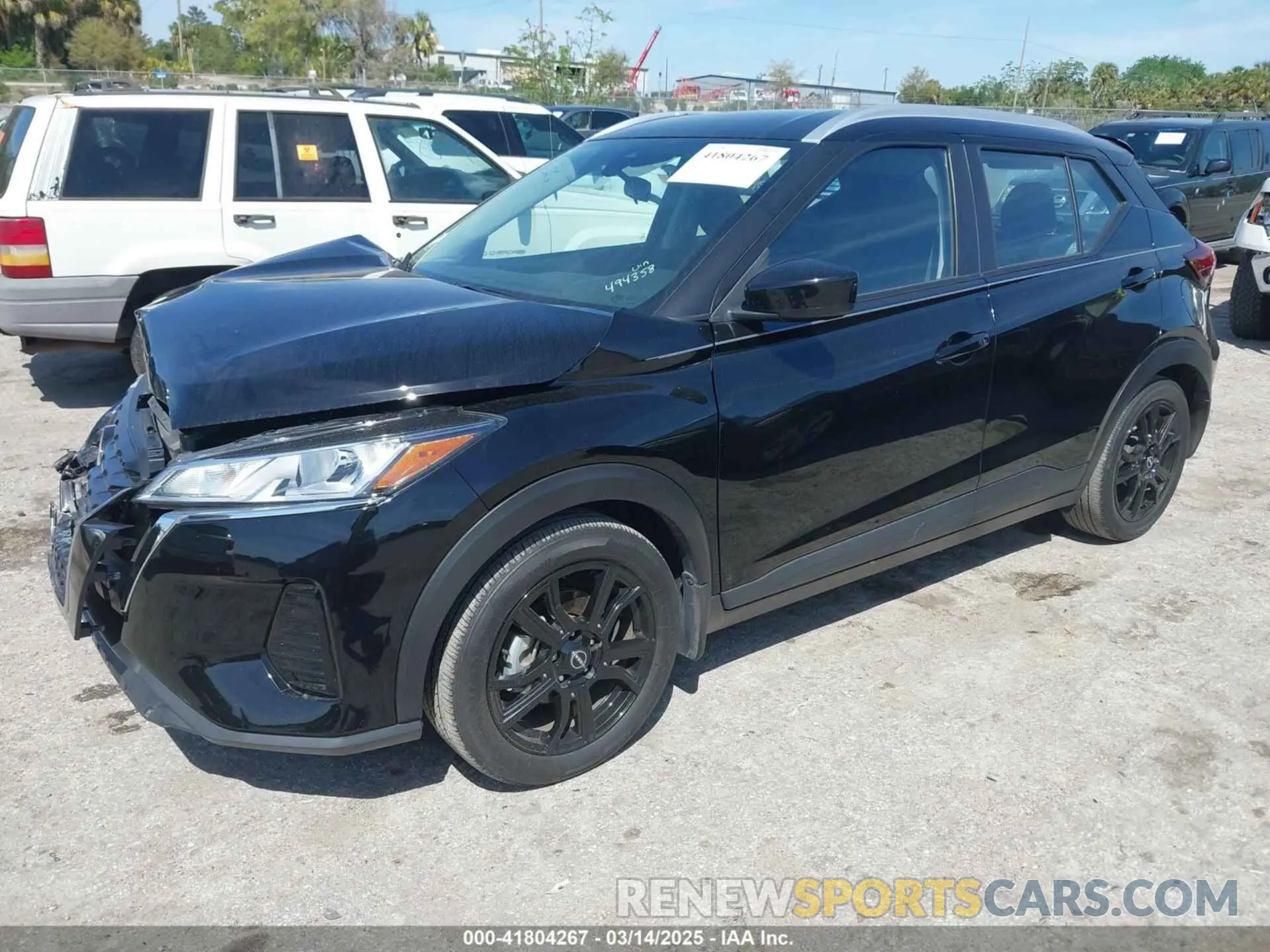 2 Photograph of a damaged car 3N1CP5CV4PL494358 NISSAN KICKS 2023