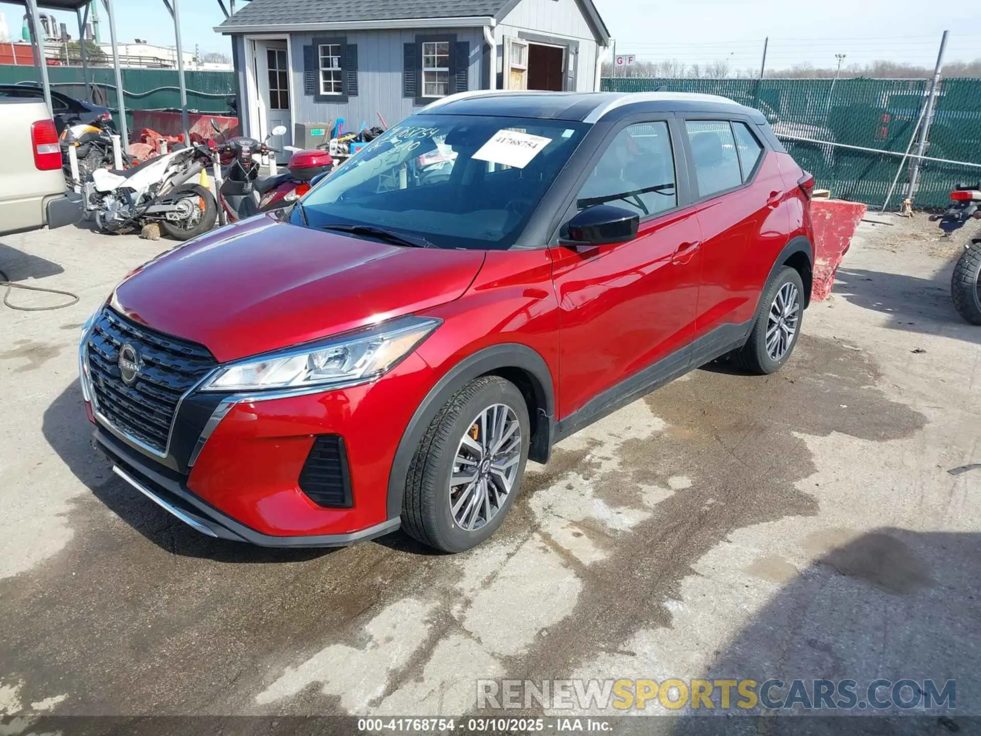 2 Photograph of a damaged car 3N1CP5CV4PL569883 NISSAN KICKS 2023