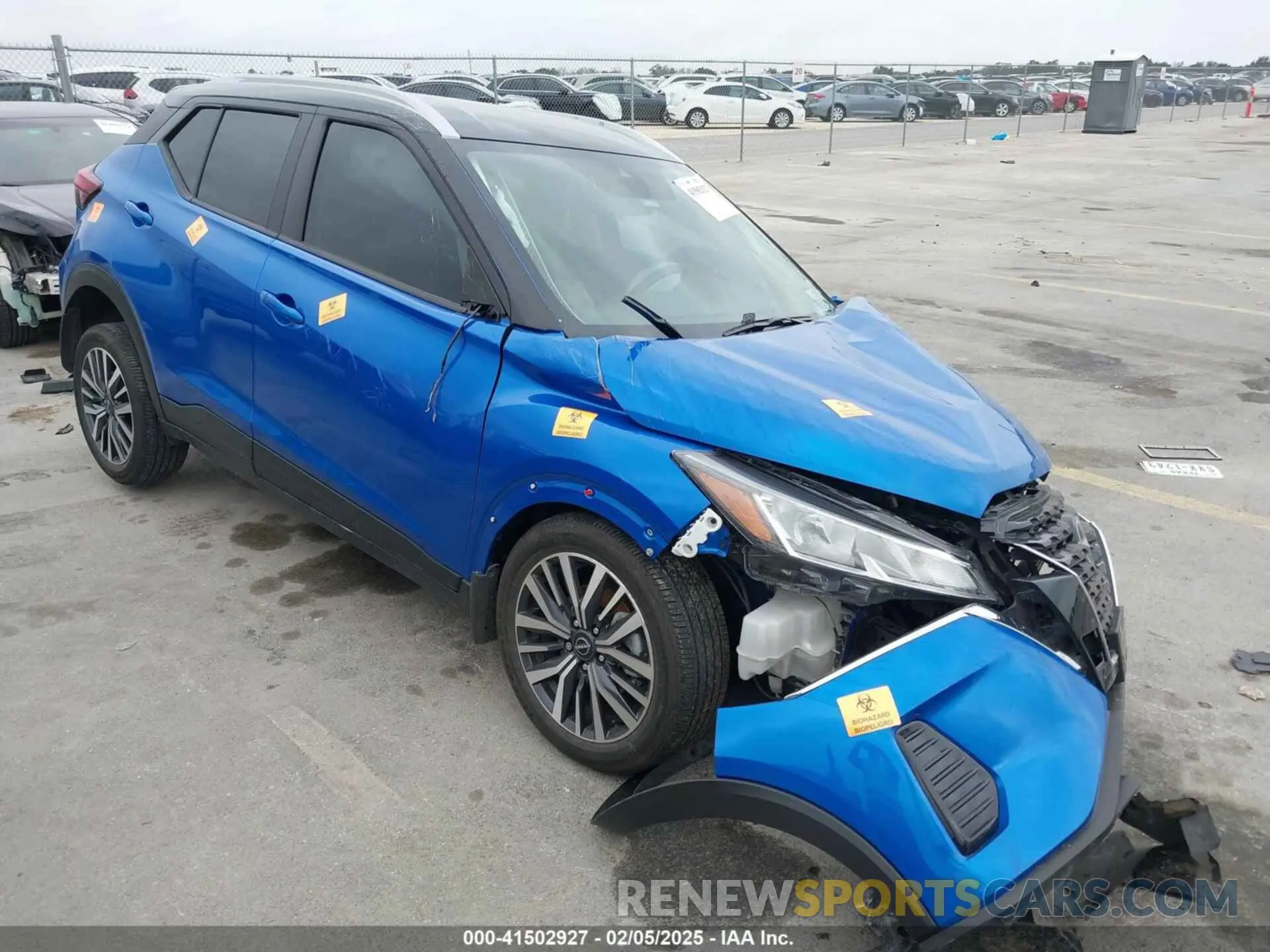 1 Photograph of a damaged car 3N1CP5CV5PL502113 NISSAN KICKS 2023