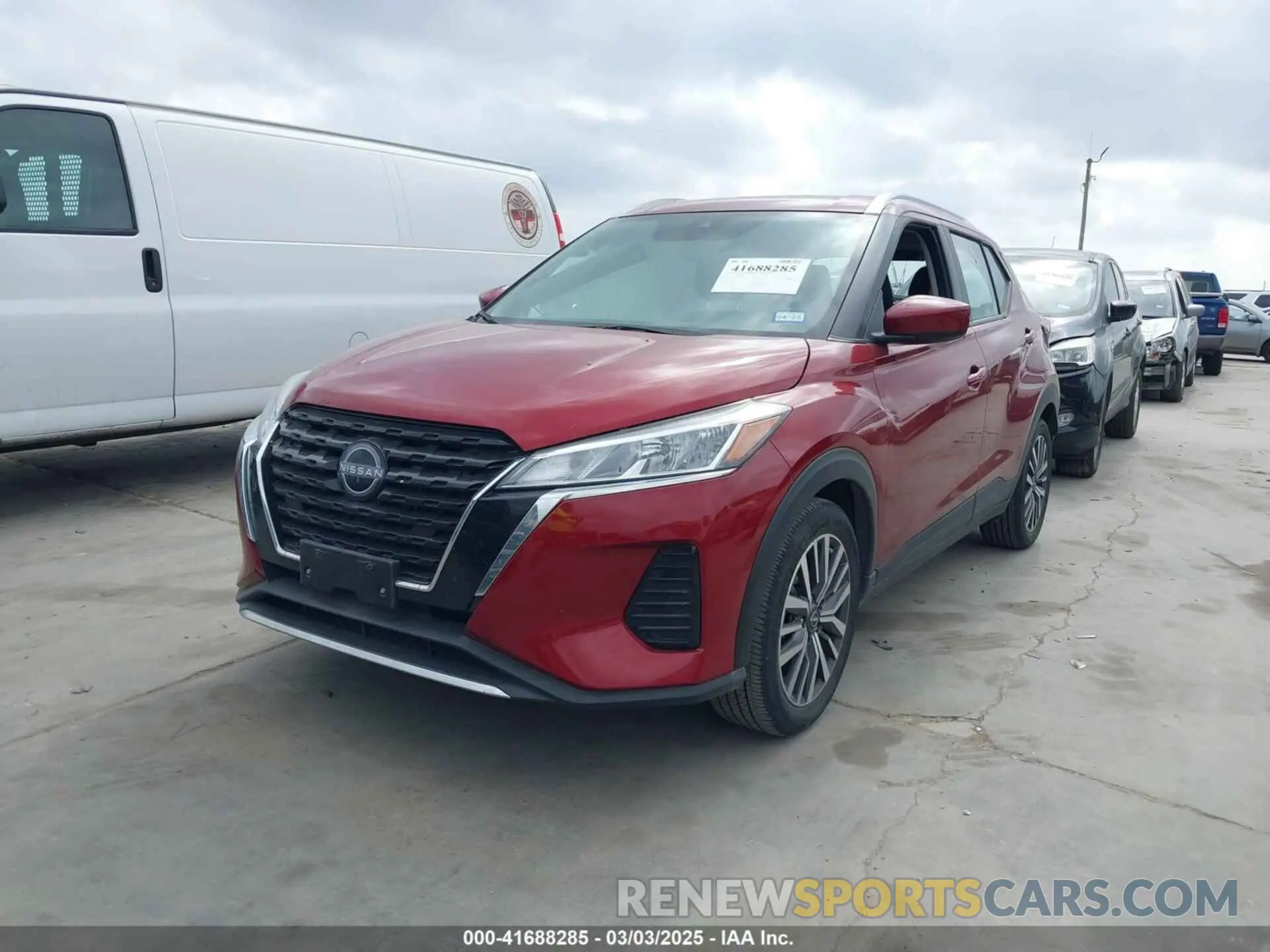 2 Photograph of a damaged car 3N1CP5CV5PL513063 NISSAN KICKS 2023