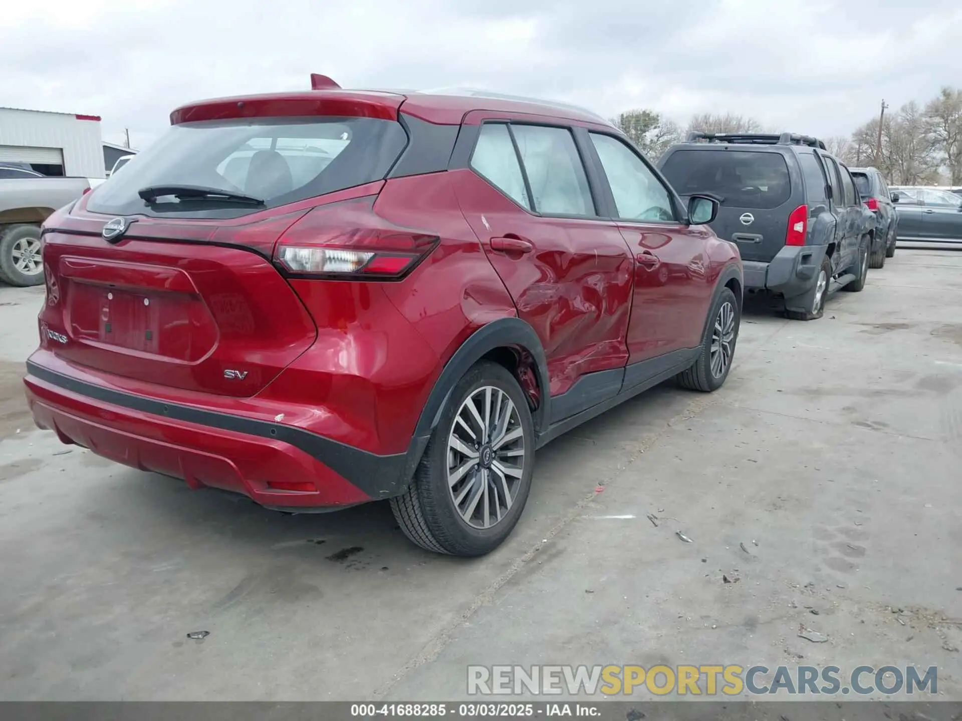 4 Photograph of a damaged car 3N1CP5CV5PL513063 NISSAN KICKS 2023
