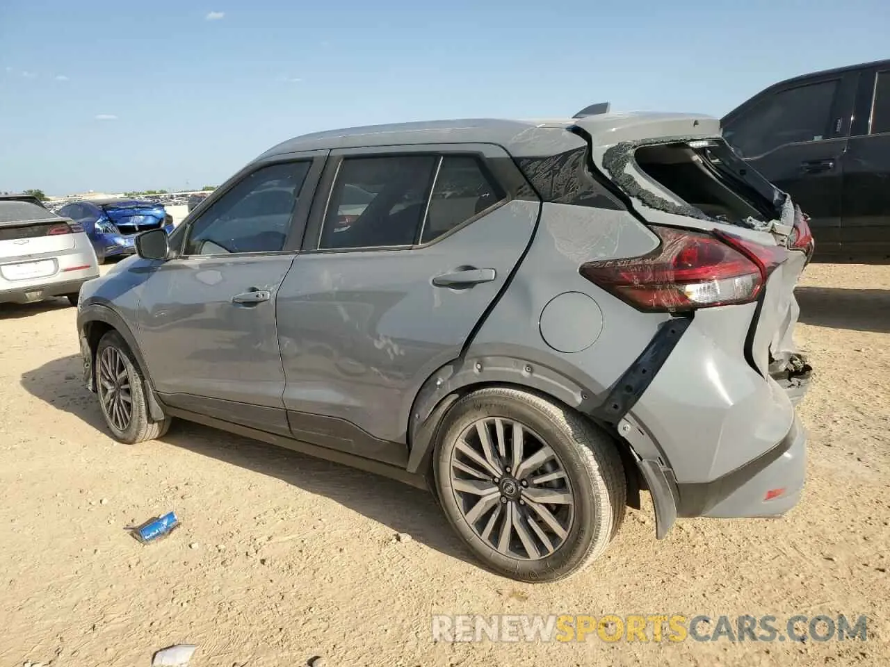 2 Photograph of a damaged car 3N1CP5CV5PL528176 NISSAN KICKS 2023