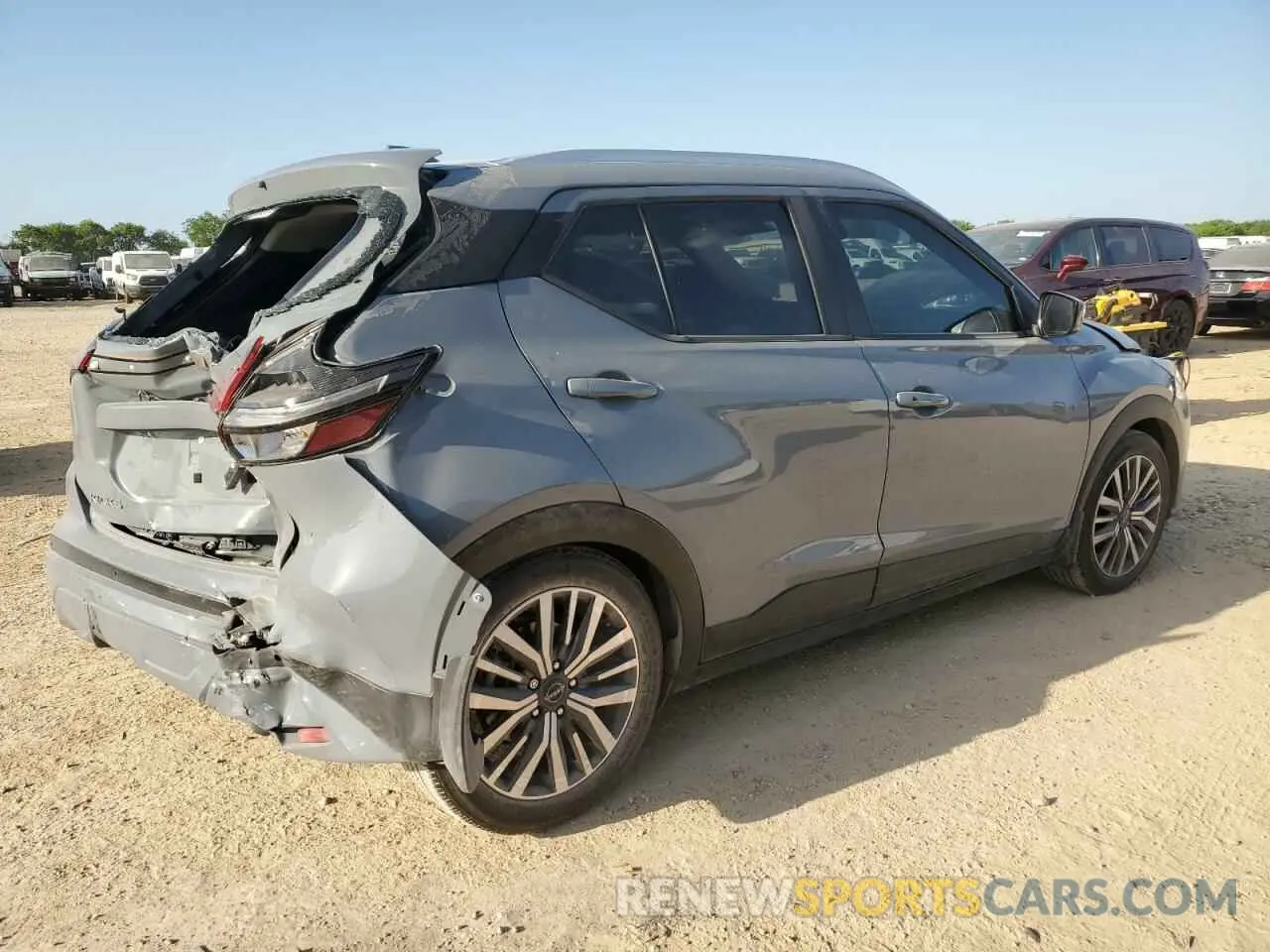 3 Photograph of a damaged car 3N1CP5CV5PL528176 NISSAN KICKS 2023