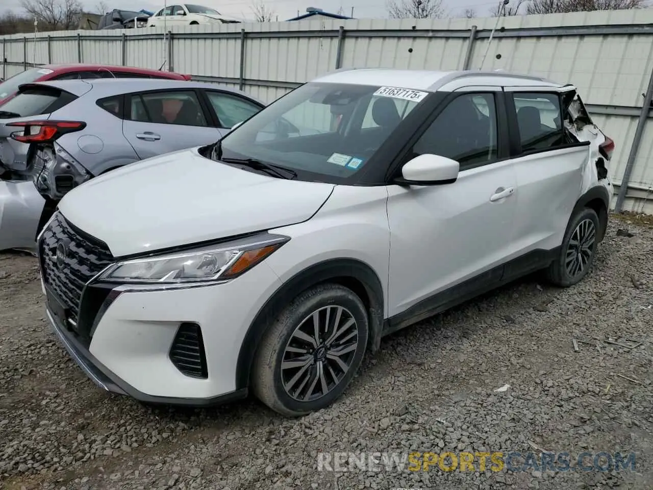 1 Photograph of a damaged car 3N1CP5CV5PL557273 NISSAN KICKS 2023