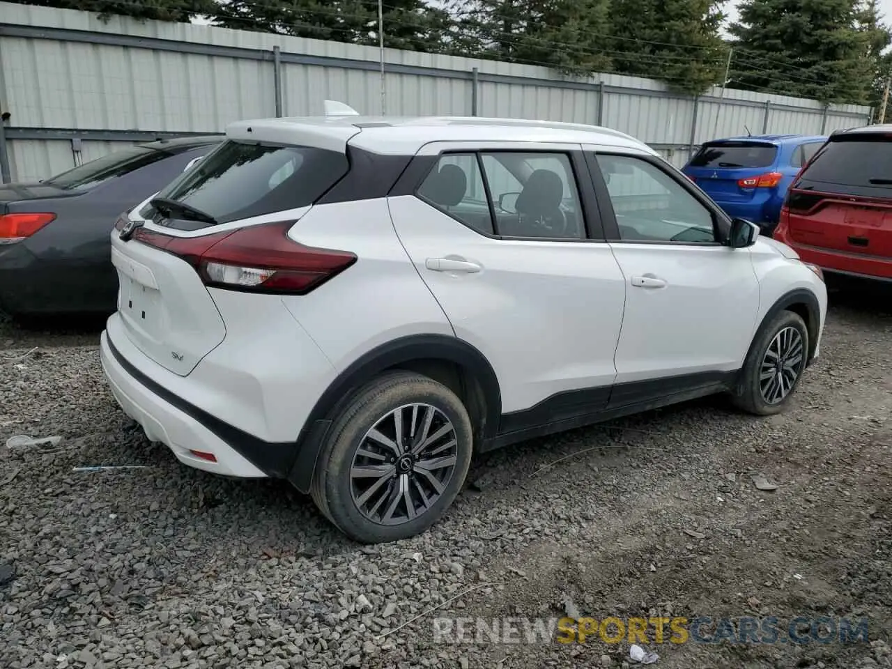 3 Photograph of a damaged car 3N1CP5CV5PL557273 NISSAN KICKS 2023