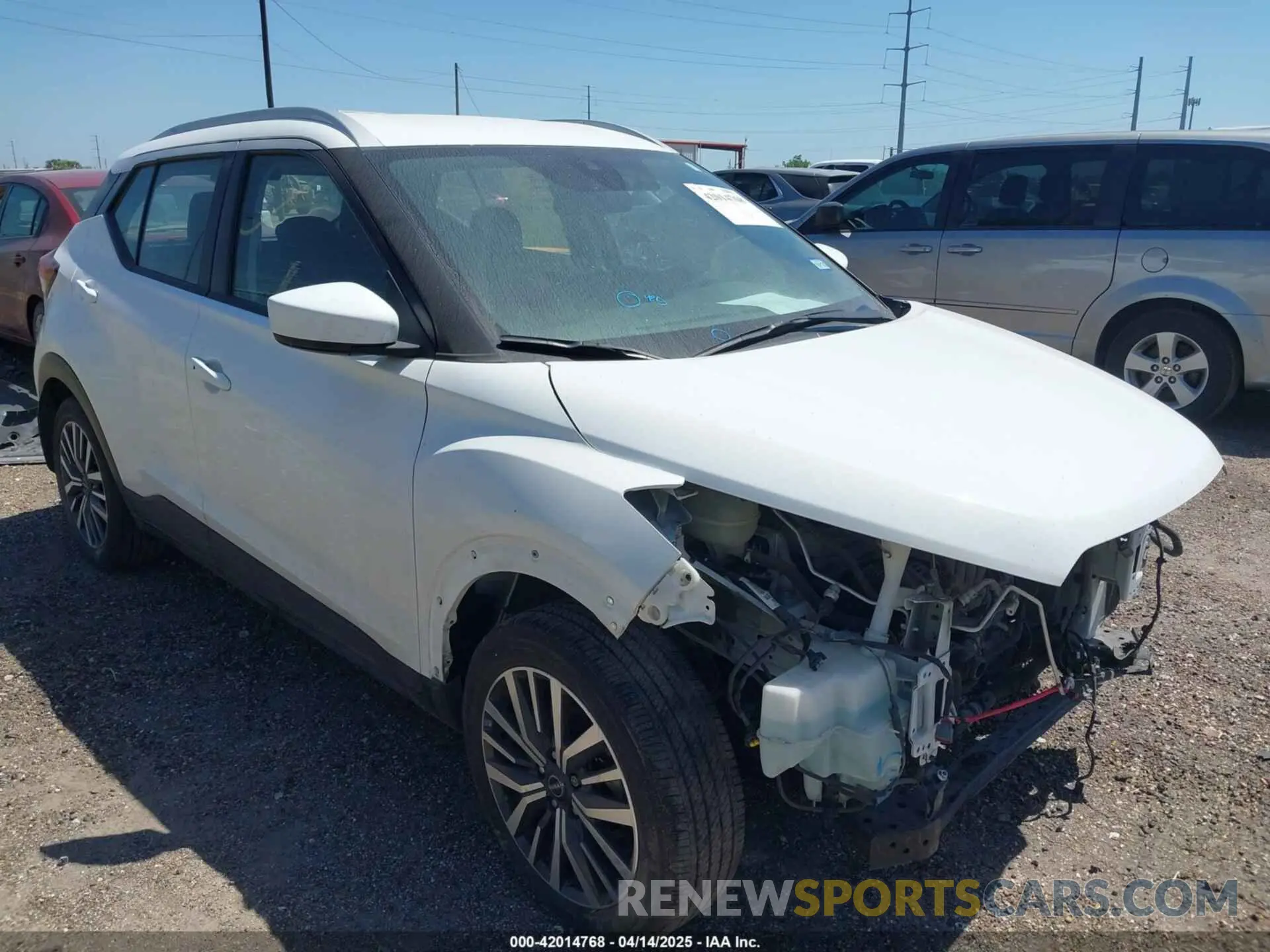 1 Photograph of a damaged car 3N1CP5CV6PL481238 NISSAN KICKS 2023