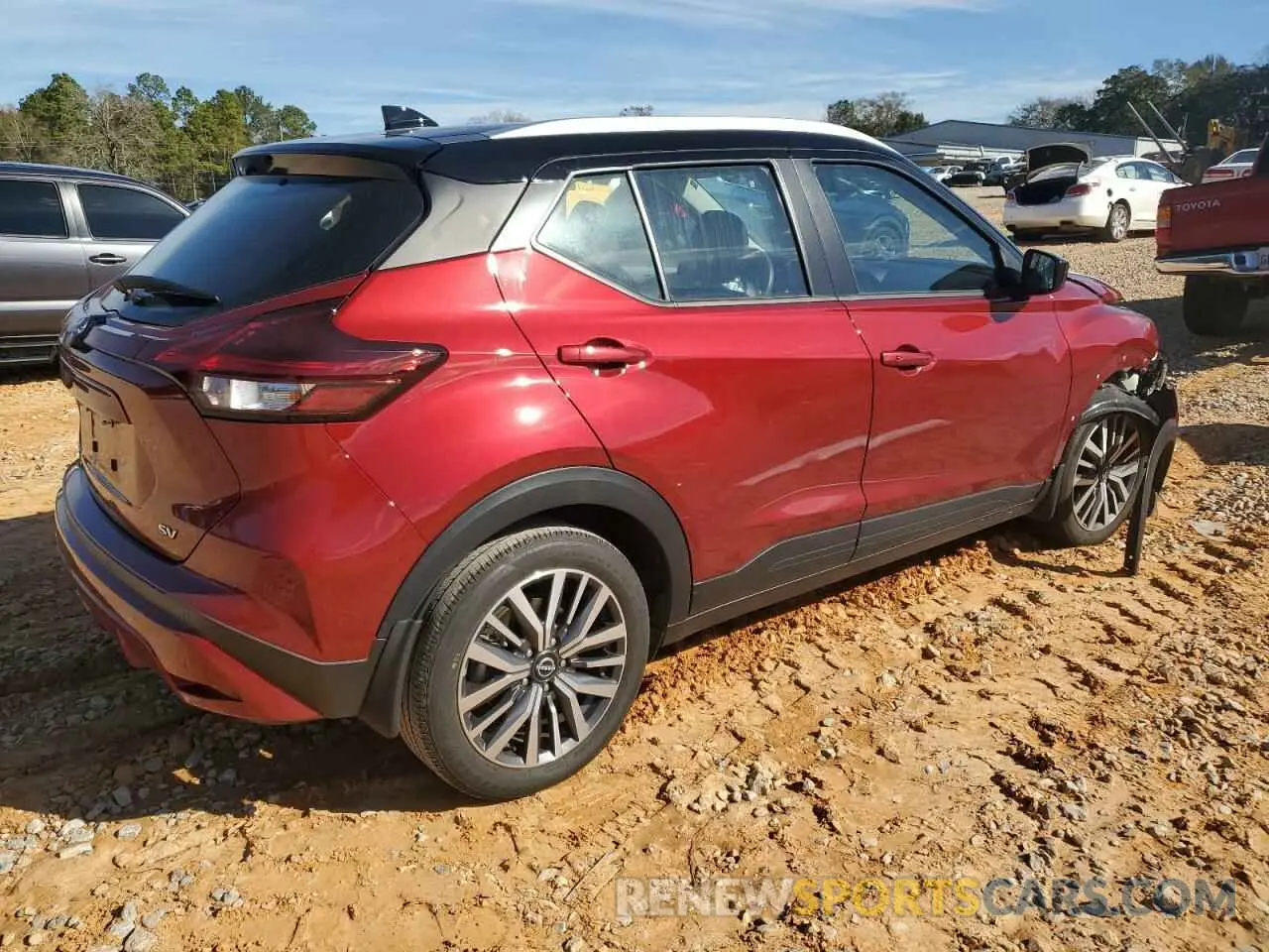 3 Photograph of a damaged car 3N1CP5CV6PL525321 NISSAN KICKS 2023