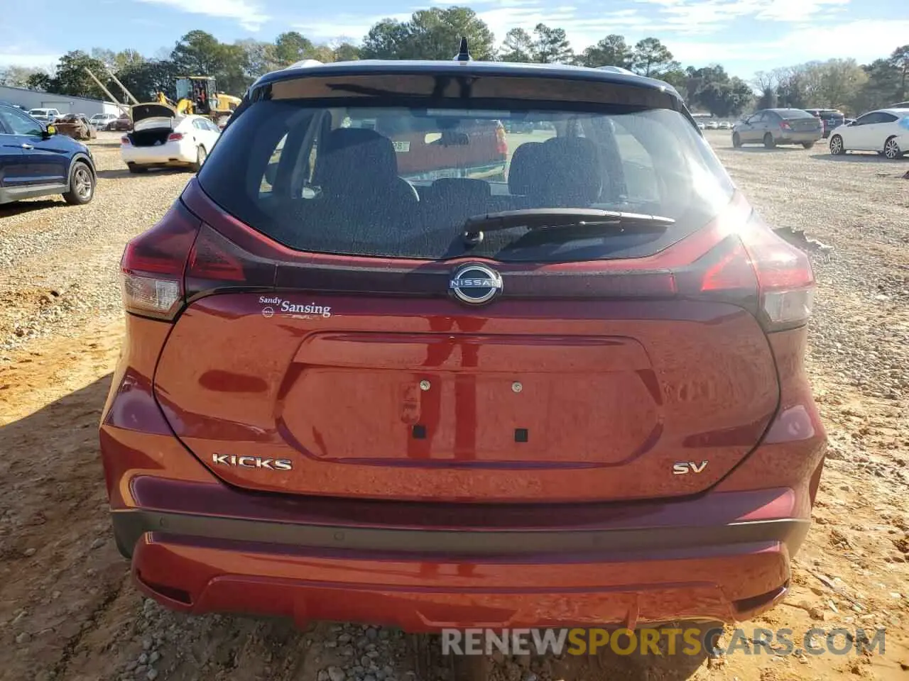 6 Photograph of a damaged car 3N1CP5CV6PL525321 NISSAN KICKS 2023