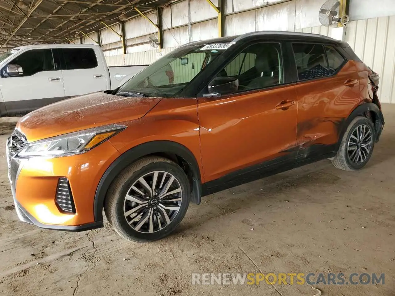 1 Photograph of a damaged car 3N1CP5CV7PL482687 NISSAN KICKS 2023