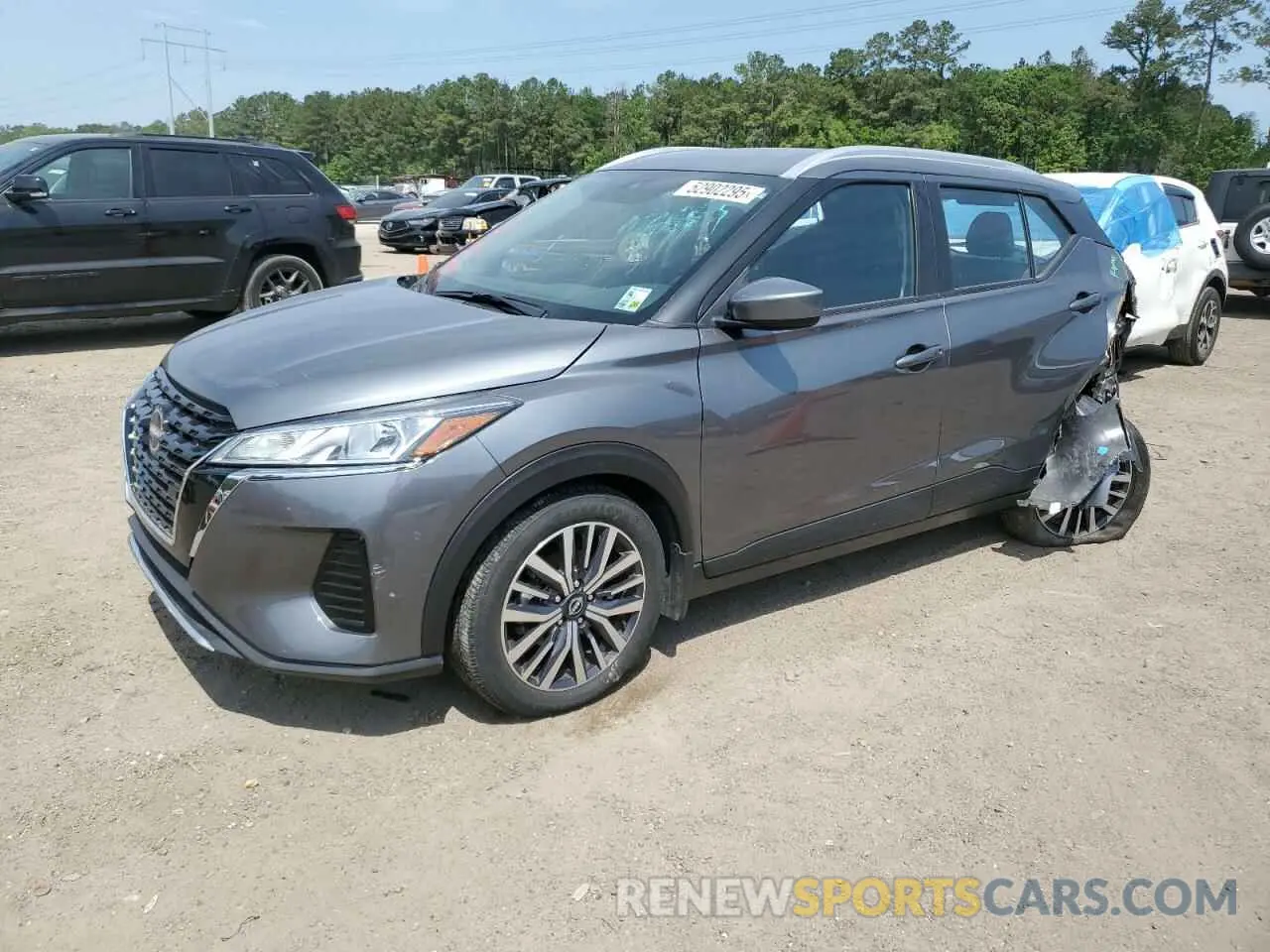 1 Photograph of a damaged car 3N1CP5CV7PL498968 NISSAN KICKS 2023