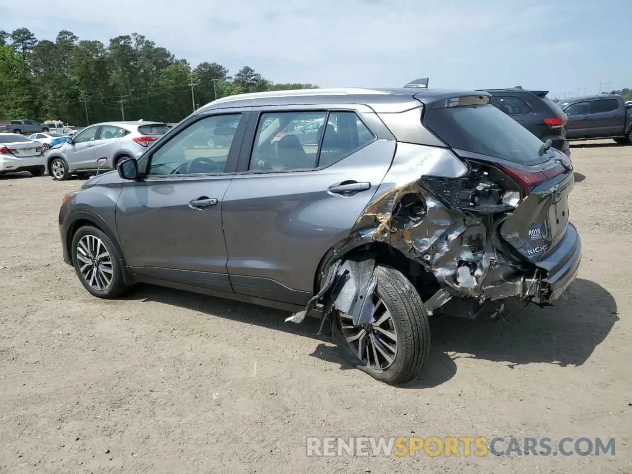 2 Photograph of a damaged car 3N1CP5CV7PL498968 NISSAN KICKS 2023