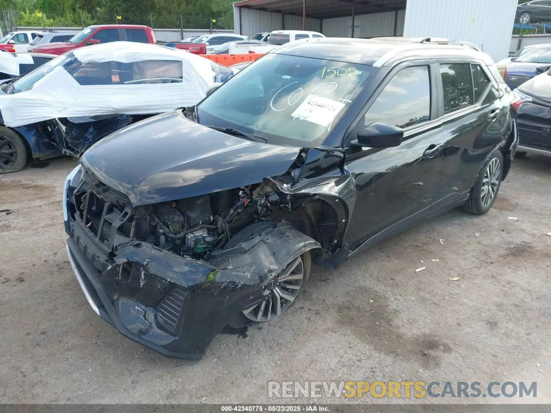 2 Photograph of a damaged car 3N1CP5CV7PL521505 NISSAN KICKS 2023