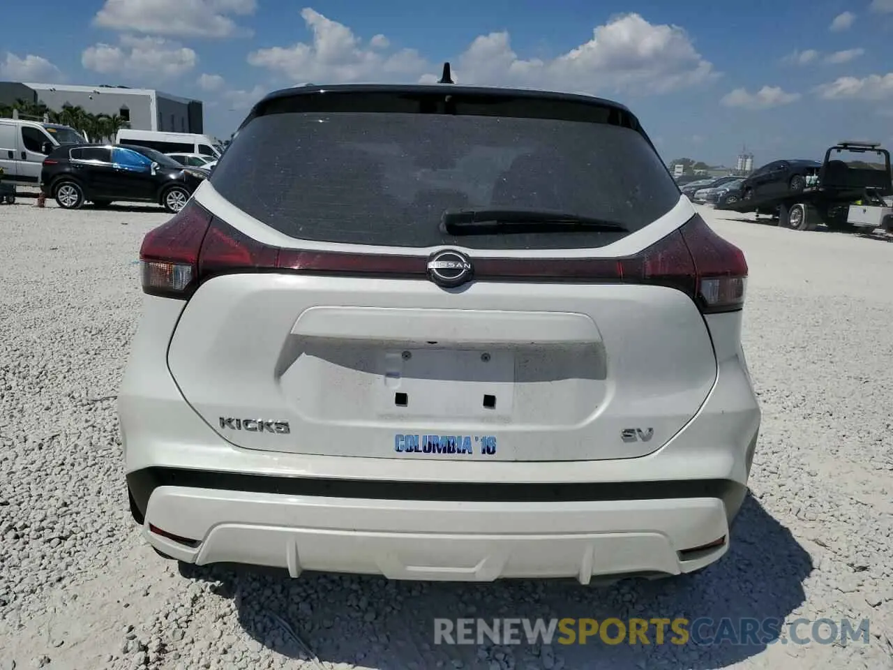 6 Photograph of a damaged car 3N1CP5CV7PL526381 NISSAN KICKS 2023