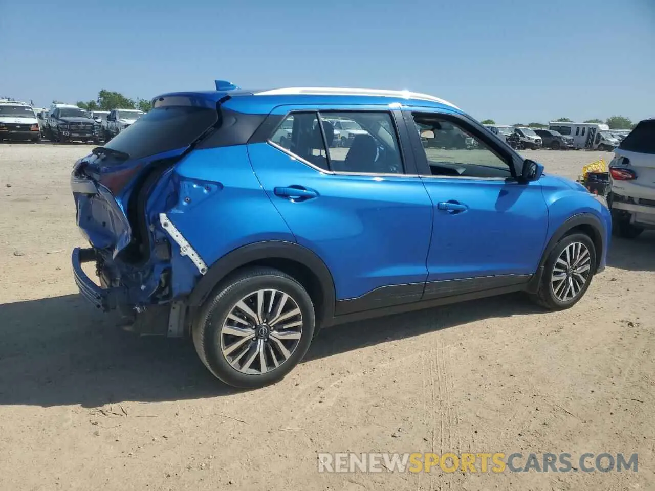 3 Photograph of a damaged car 3N1CP5CV7PL563494 NISSAN KICKS 2023