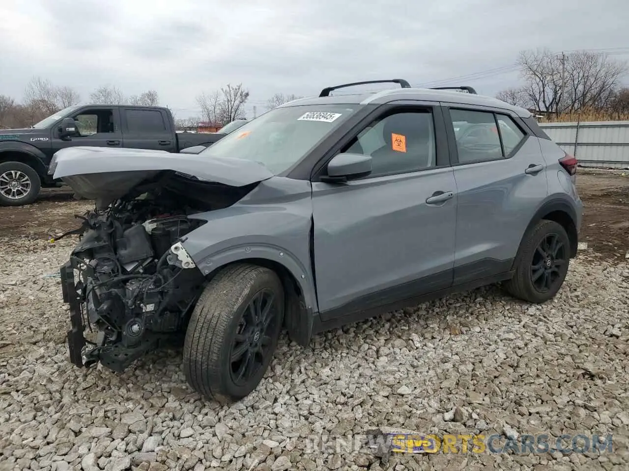 1 Photograph of a damaged car 3N1CP5CV8PL480690 NISSAN KICKS 2023