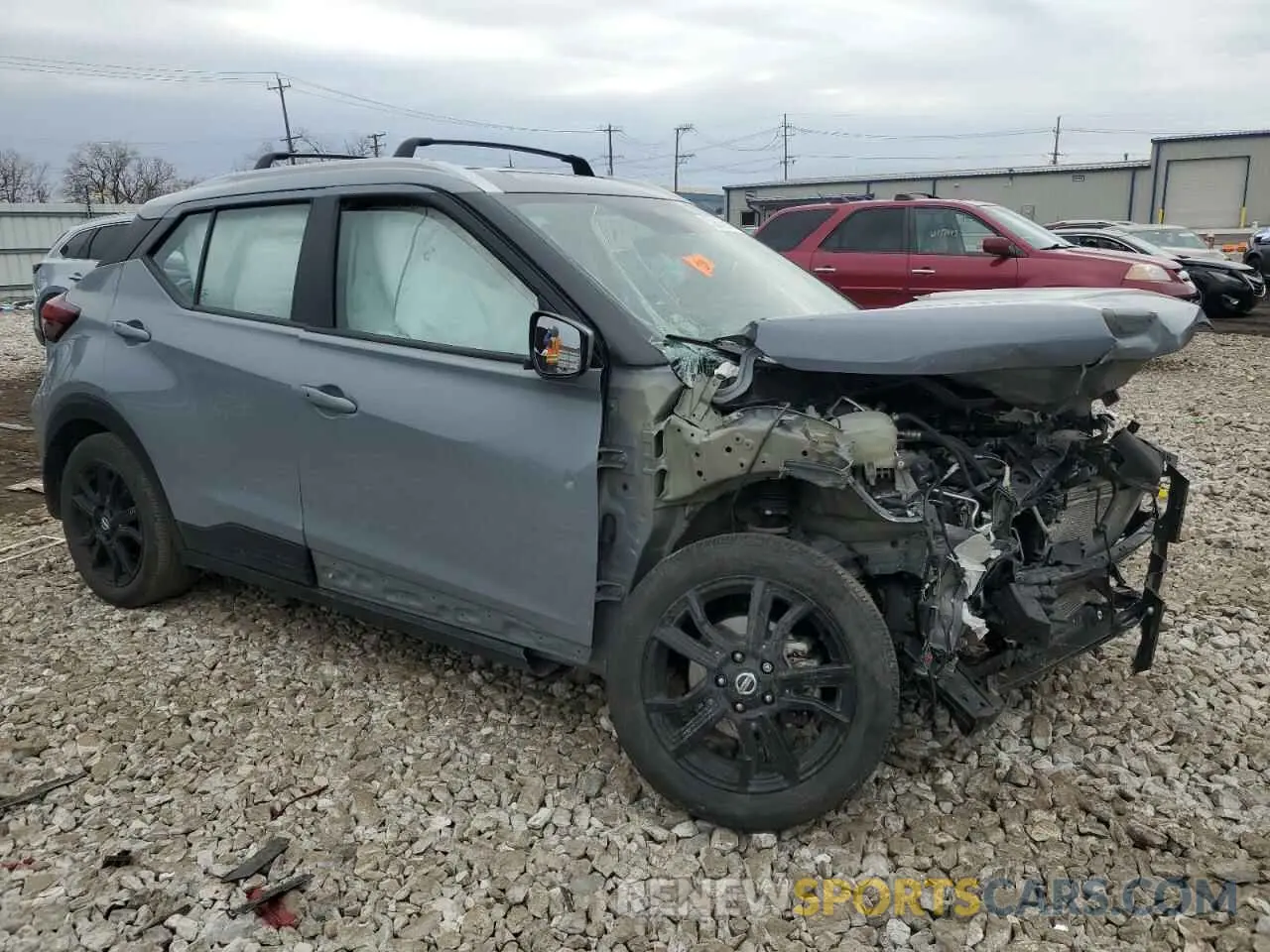 4 Photograph of a damaged car 3N1CP5CV8PL480690 NISSAN KICKS 2023