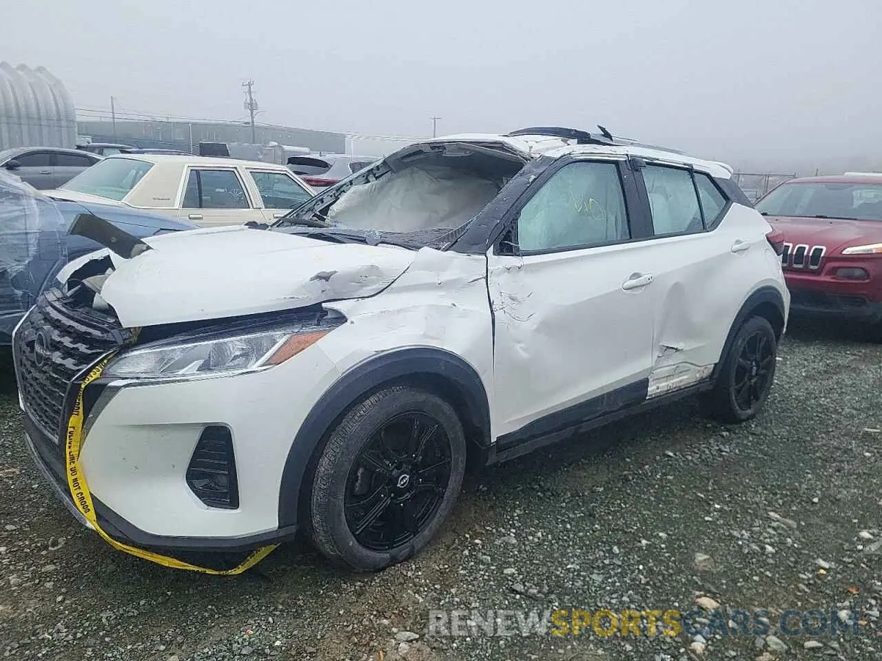 1 Photograph of a damaged car 3N1CP5CV8PL501814 NISSAN KICKS 2023
