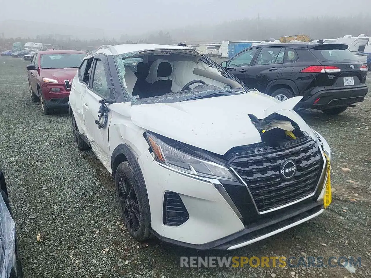 4 Photograph of a damaged car 3N1CP5CV8PL501814 NISSAN KICKS 2023