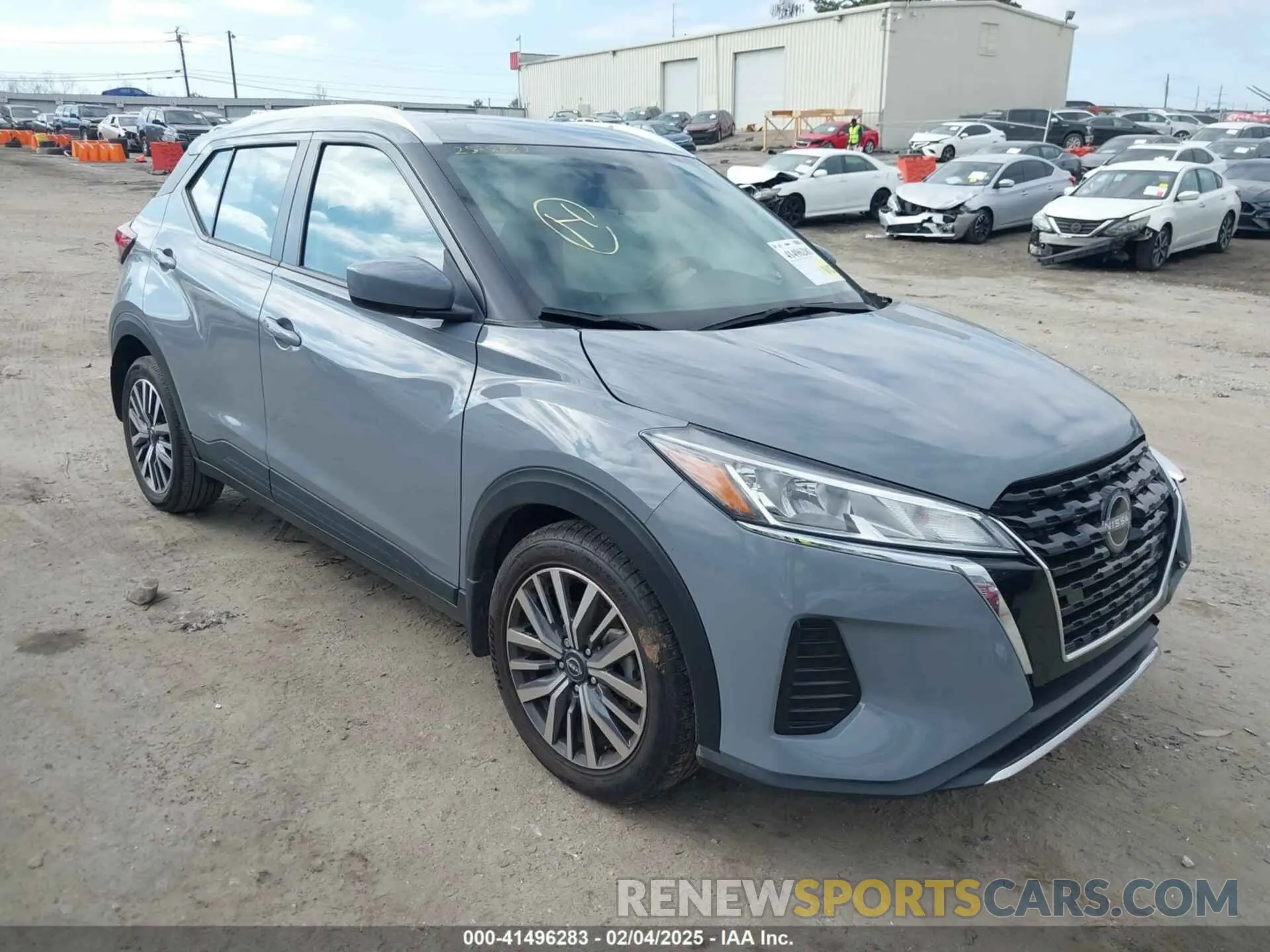 1 Photograph of a damaged car 3N1CP5CV9PL534045 NISSAN KICKS 2023