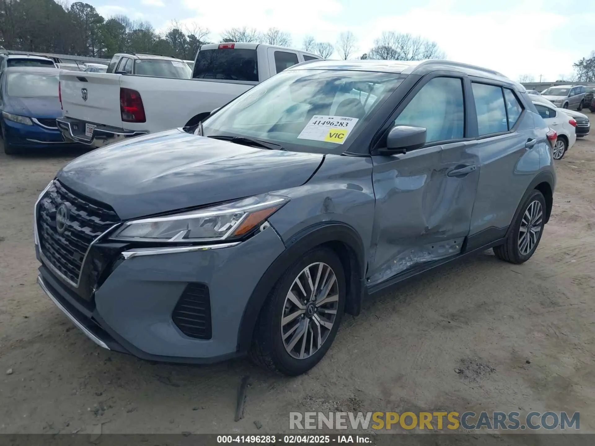 2 Photograph of a damaged car 3N1CP5CV9PL534045 NISSAN KICKS 2023