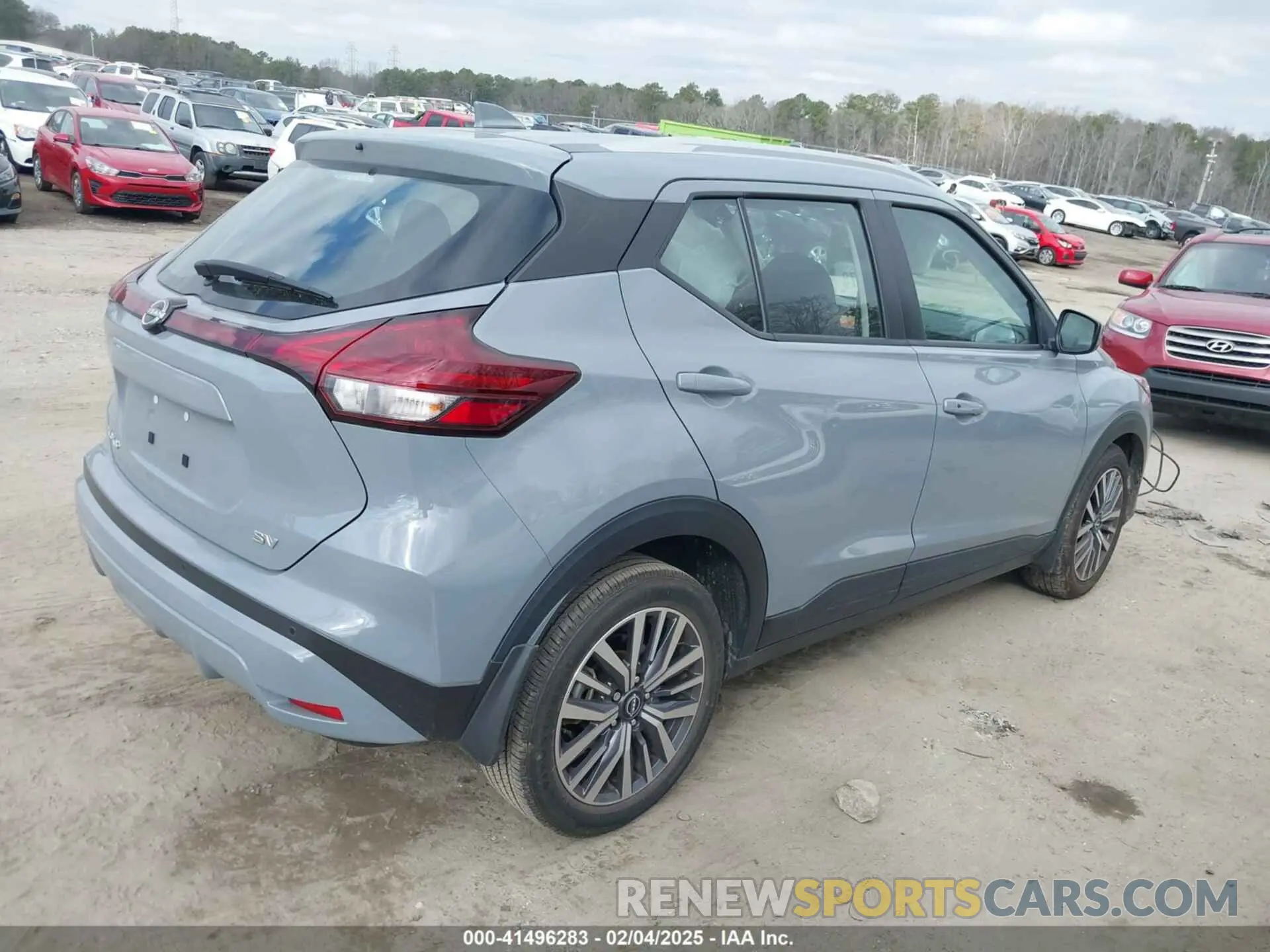 4 Photograph of a damaged car 3N1CP5CV9PL534045 NISSAN KICKS 2023
