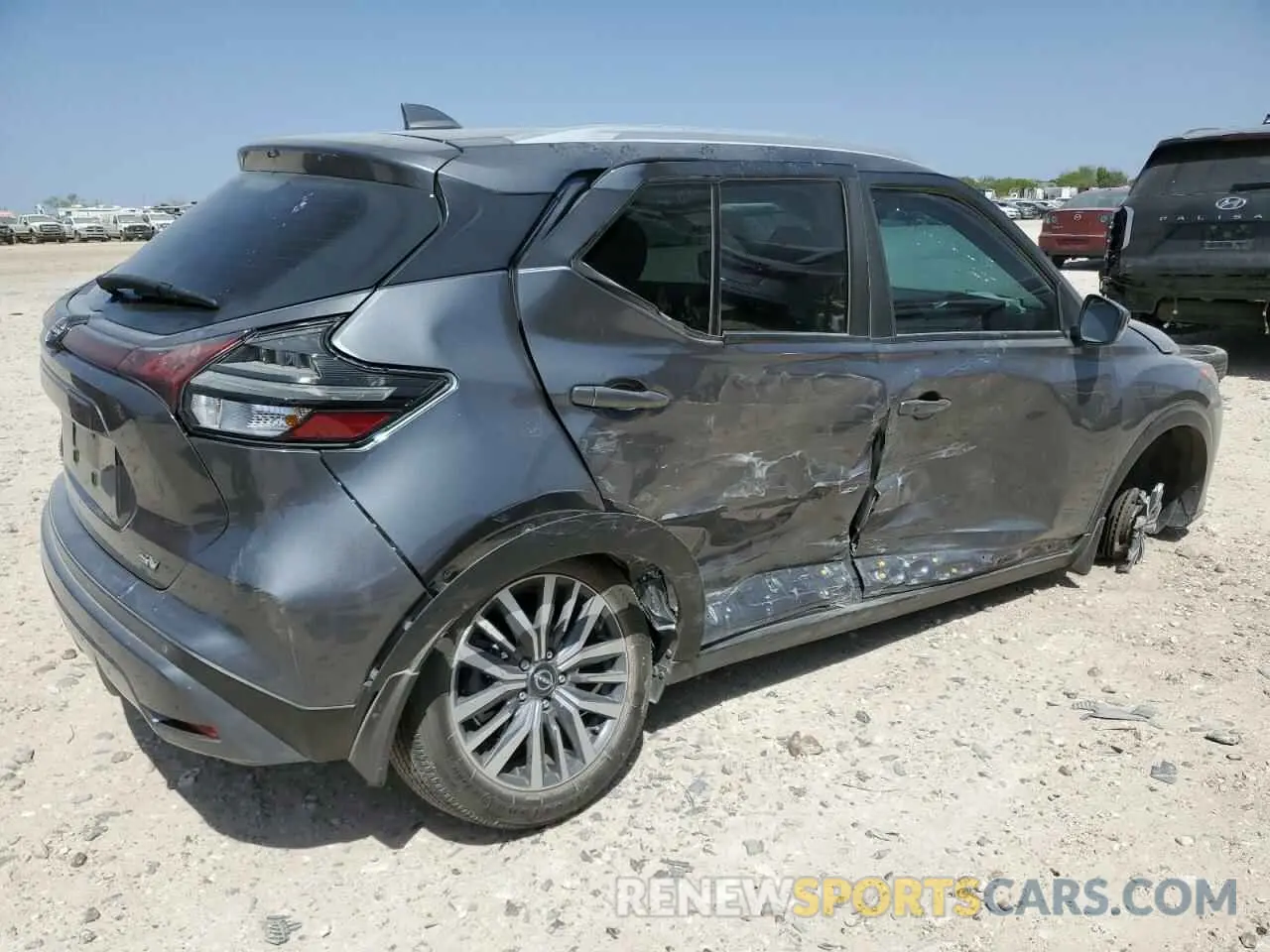 3 Photograph of a damaged car 3N1CP5CVXPL475362 NISSAN KICKS 2023