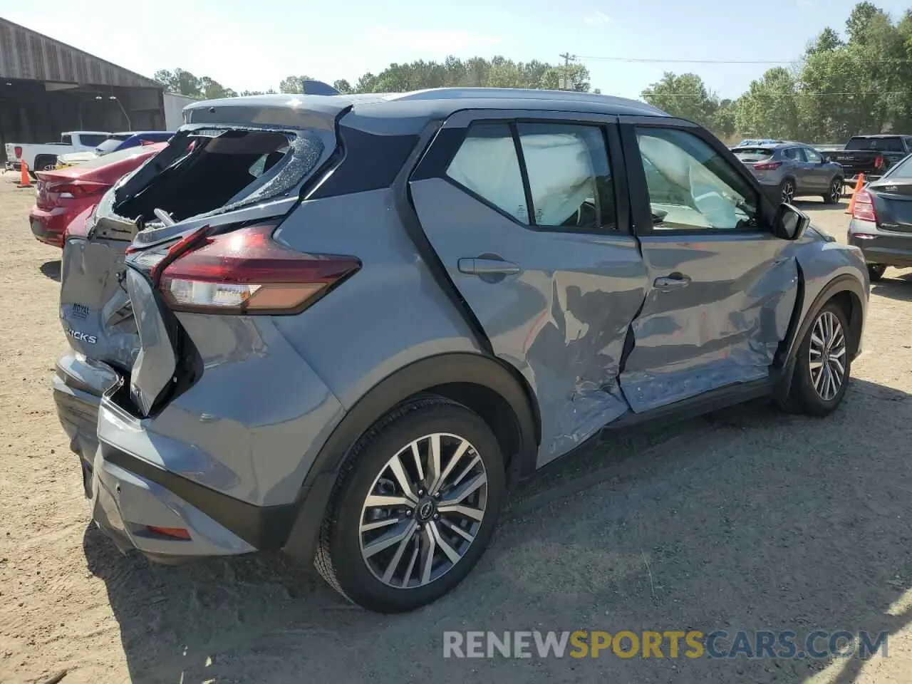 3 Photograph of a damaged car 3N1CP5CVXPL552022 NISSAN KICKS 2023