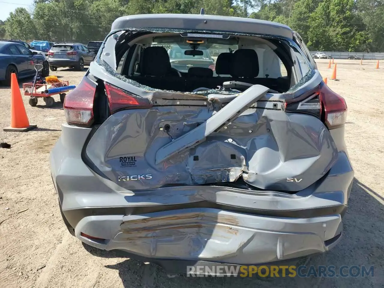 6 Photograph of a damaged car 3N1CP5CVXPL552022 NISSAN KICKS 2023