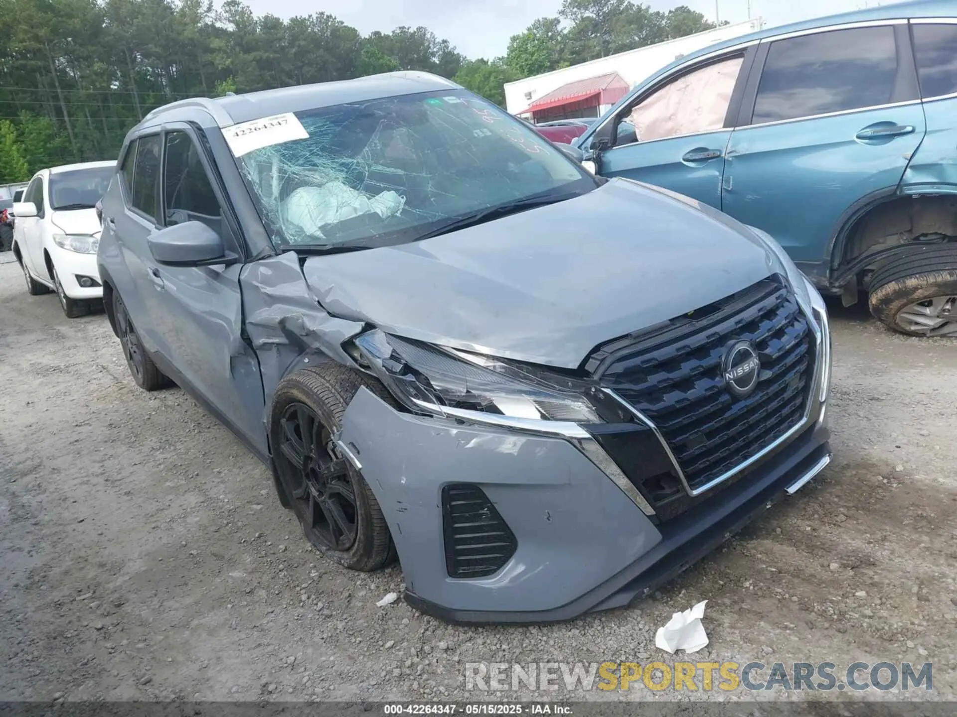 1 Photograph of a damaged car 3N1CP5CVXPL552957 NISSAN KICKS 2023
