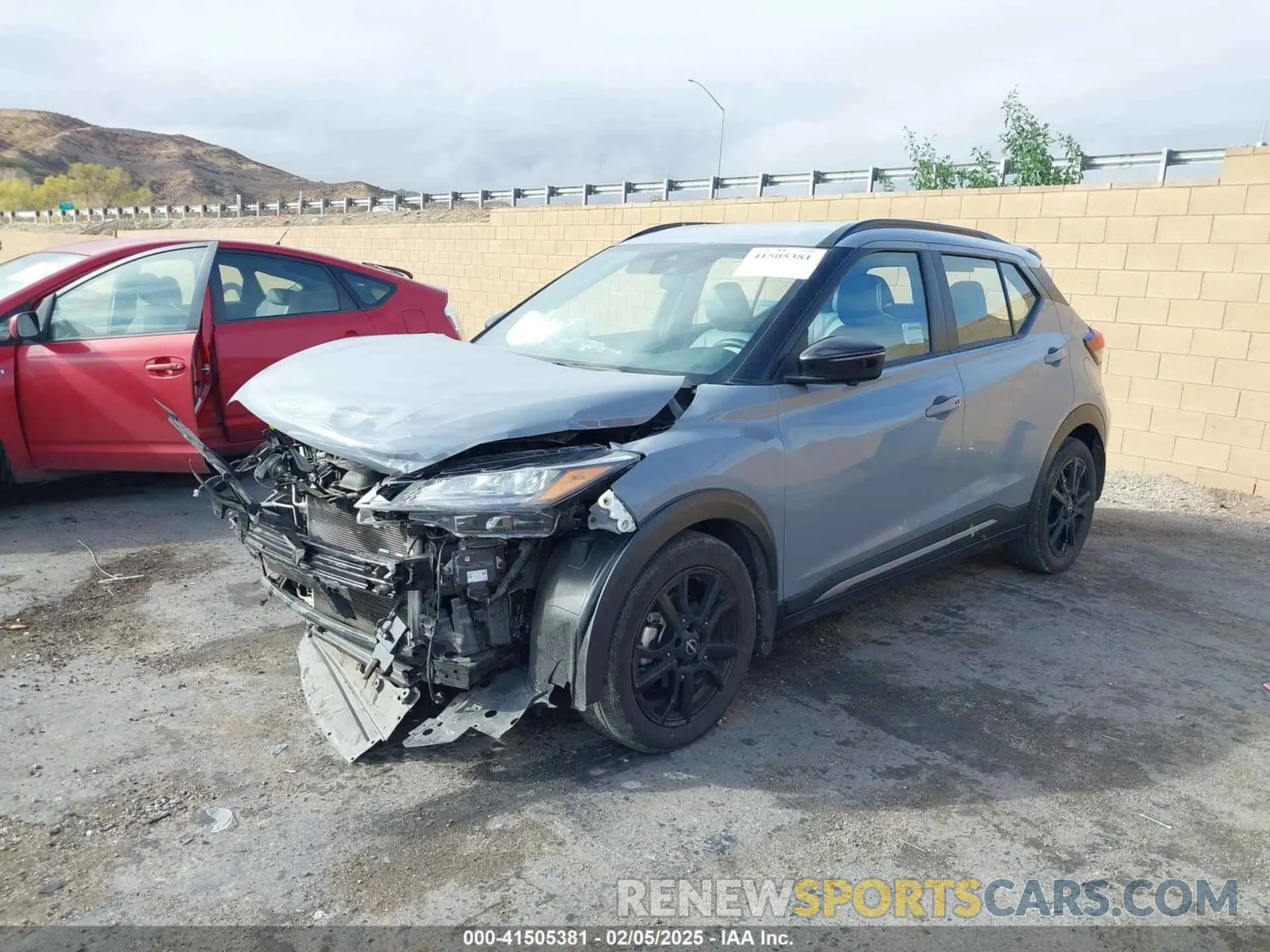 2 Photograph of a damaged car 3N1CP5DV0PL487079 NISSAN KICKS 2023