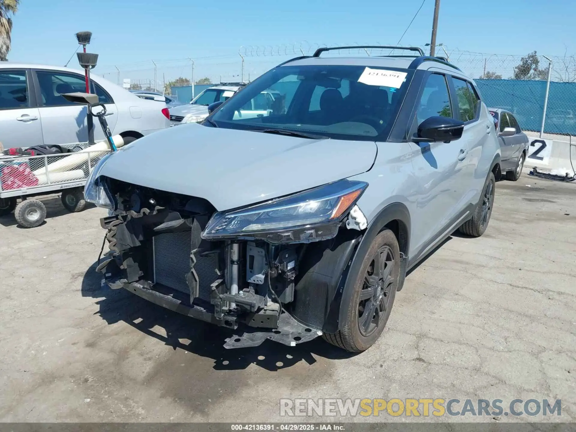2 Photograph of a damaged car 3N1CP5DV0PL553257 NISSAN KICKS 2023