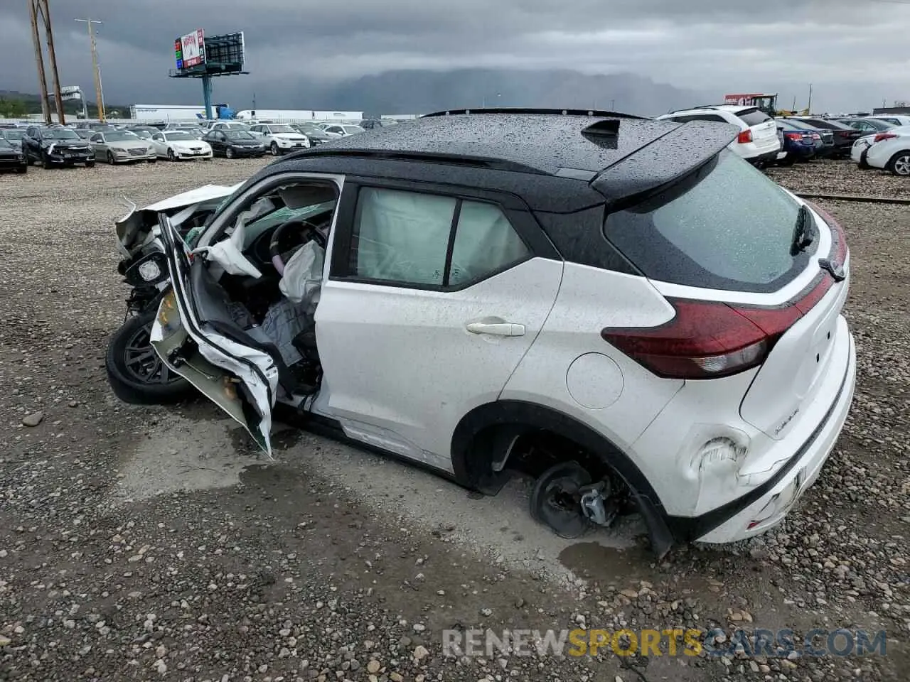 2 Photograph of a damaged car 3N1CP5DV1PL491481 NISSAN KICKS 2023