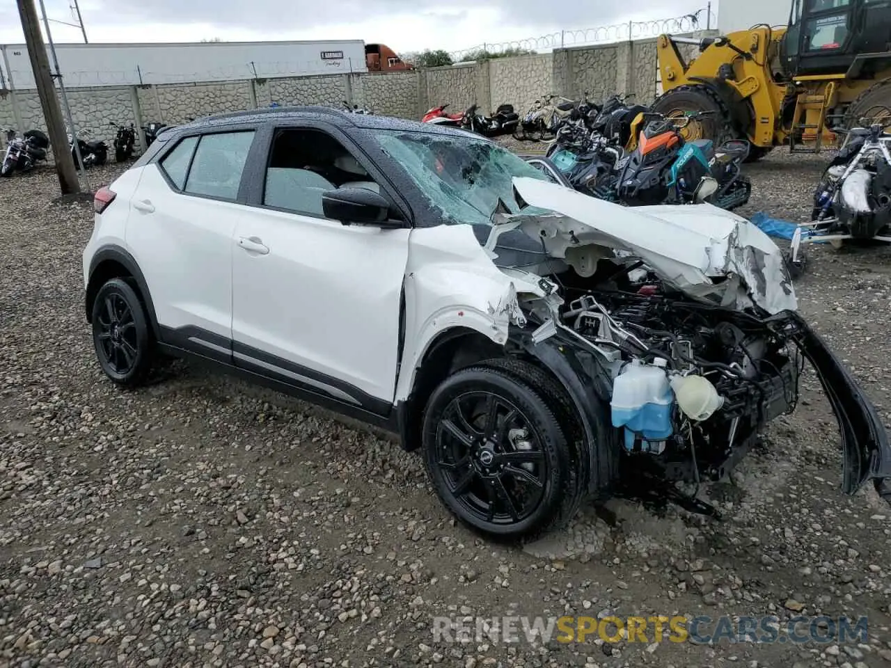 4 Photograph of a damaged car 3N1CP5DV1PL491481 NISSAN KICKS 2023