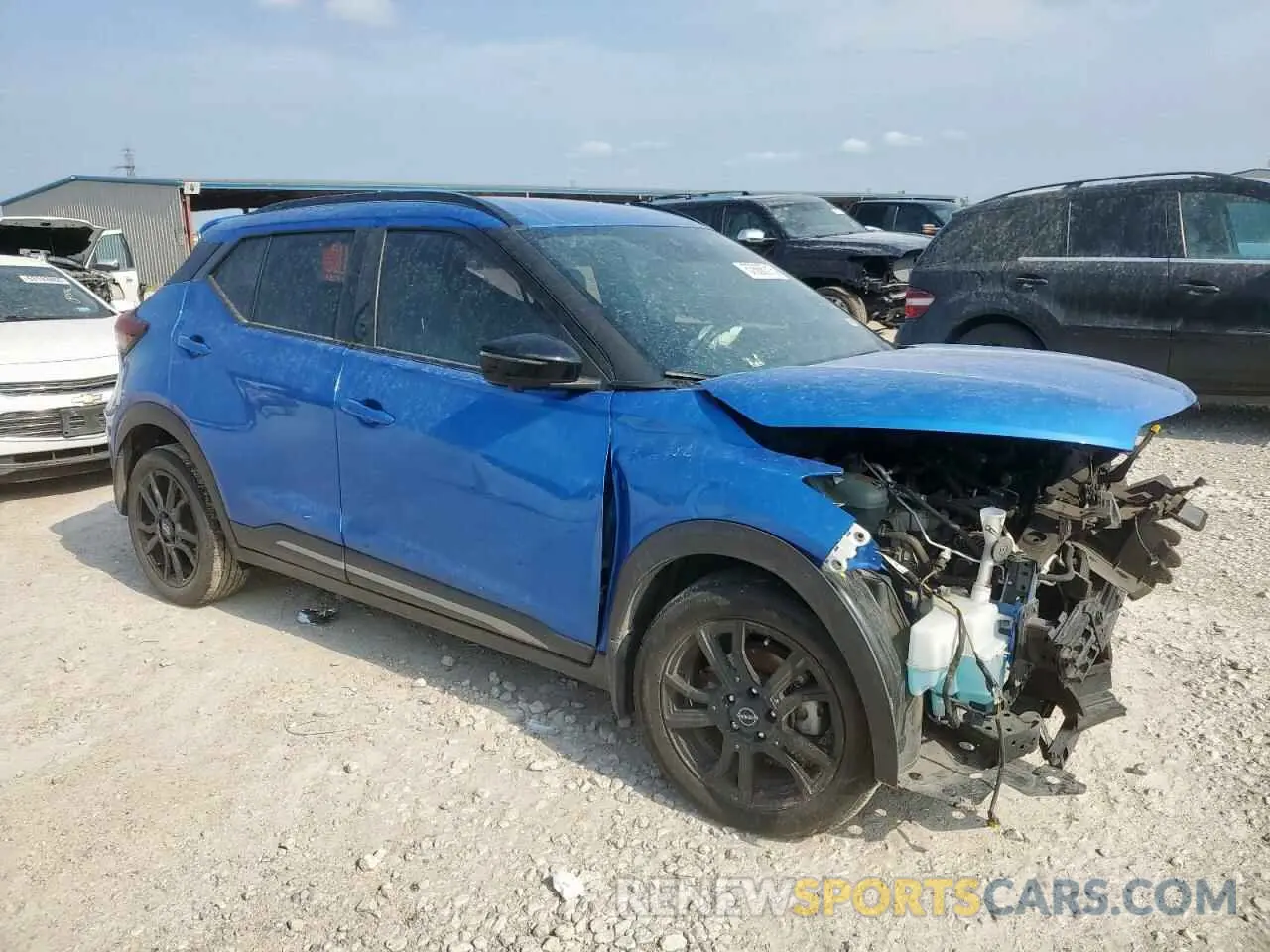 4 Photograph of a damaged car 3N1CP5DV1PL504441 NISSAN KICKS 2023