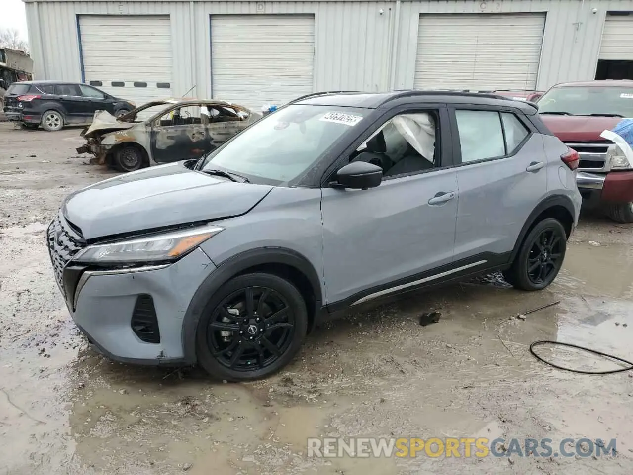 1 Photograph of a damaged car 3N1CP5DV2PL488301 NISSAN KICKS 2023