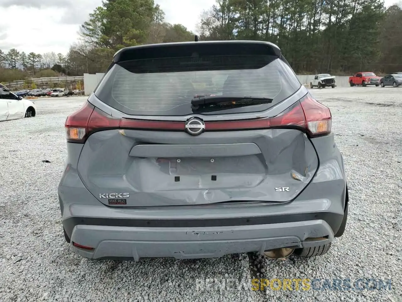 6 Photograph of a damaged car 3N1CP5DV2PL492378 NISSAN KICKS 2023