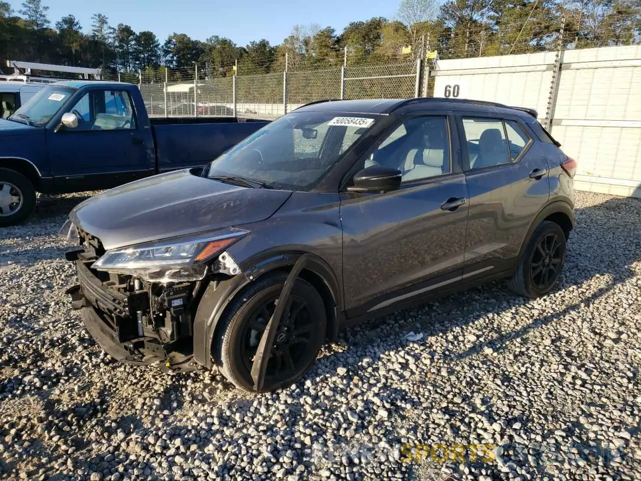 1 Photograph of a damaged car 3N1CP5DV3PL493135 NISSAN KICKS 2023