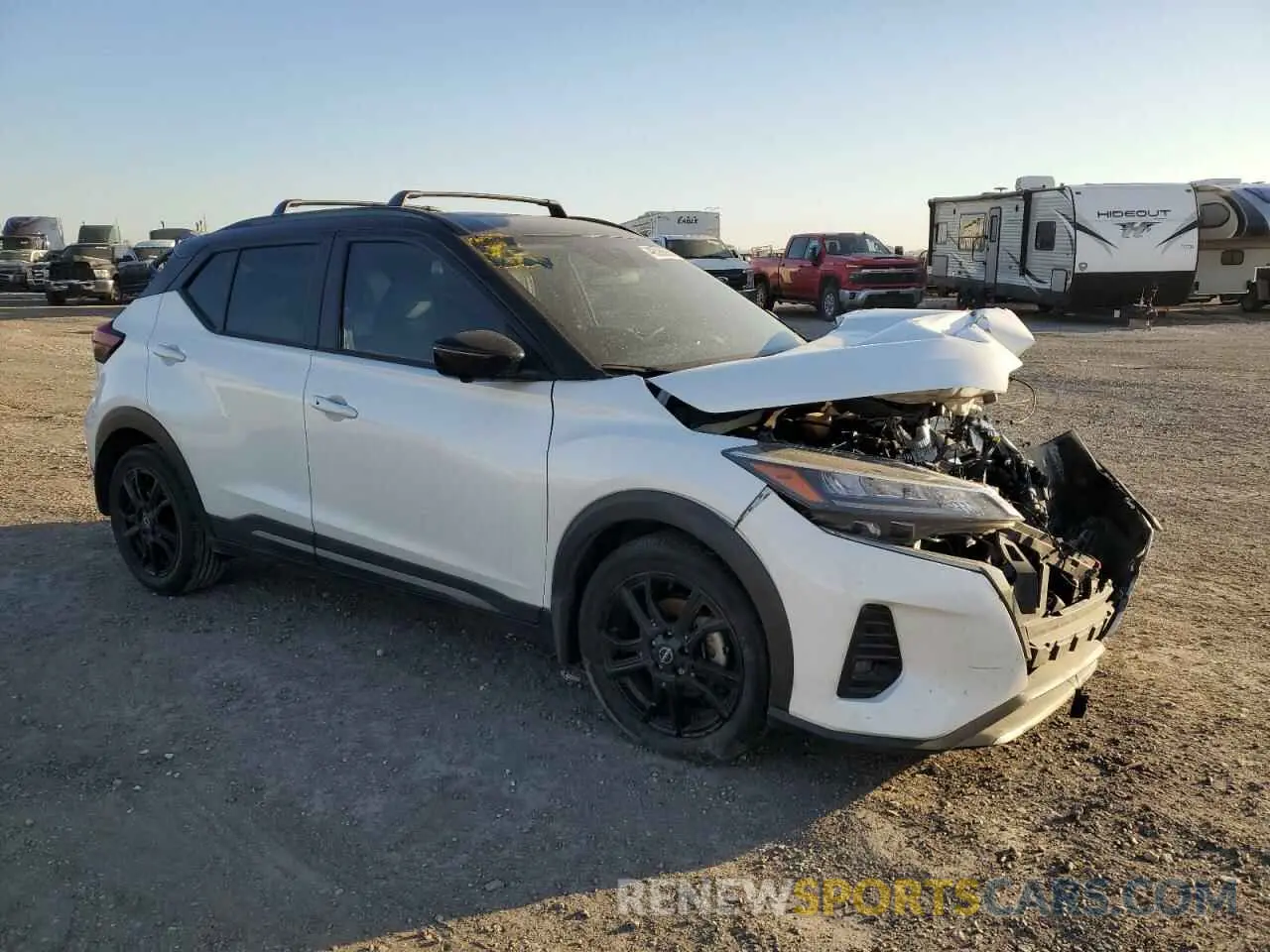 4 Photograph of a damaged car 3N1CP5DV4PL522755 NISSAN KICKS 2023