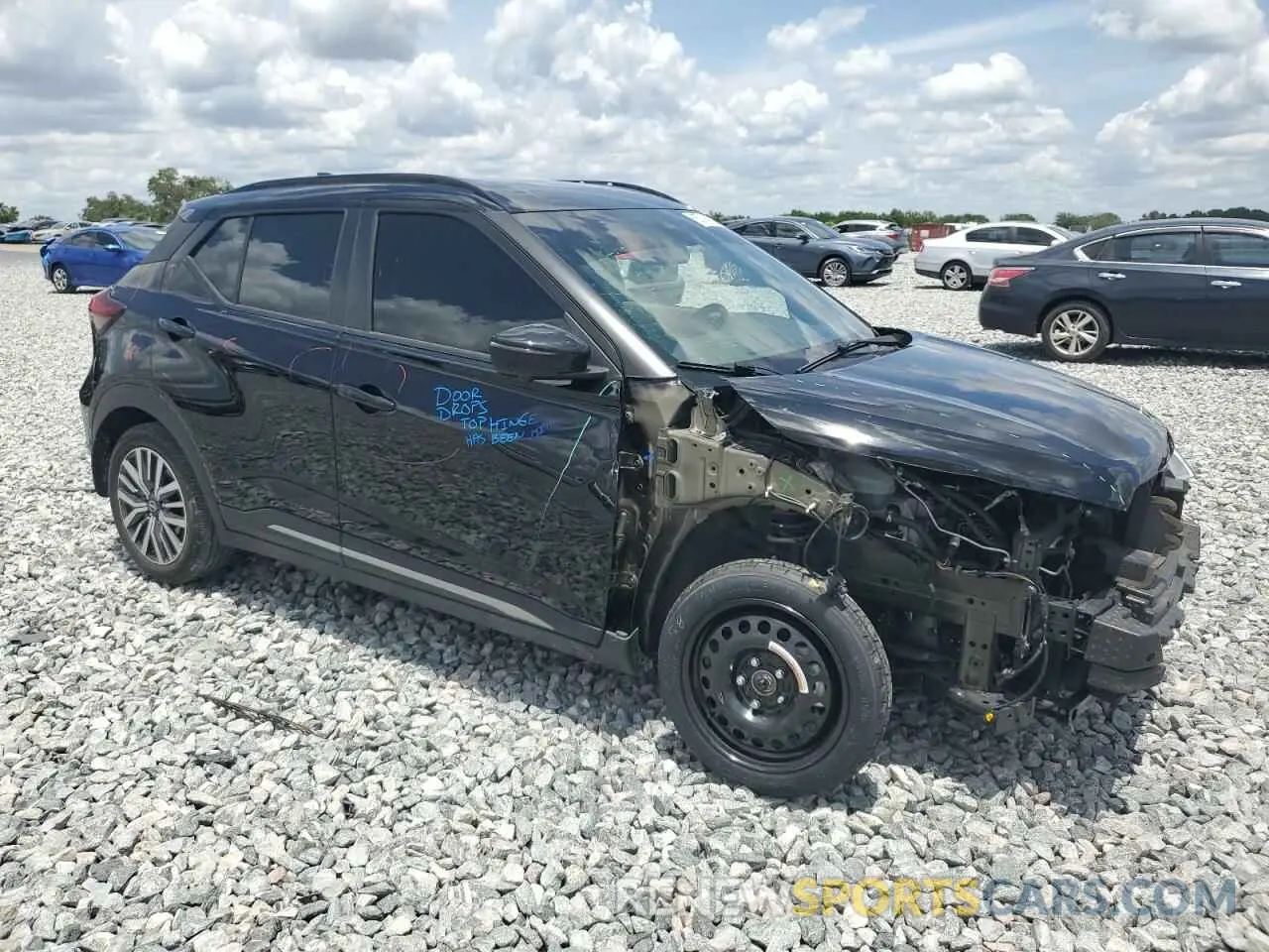 4 Photograph of a damaged car 3N1CP5DV5PL526541 NISSAN KICKS 2023