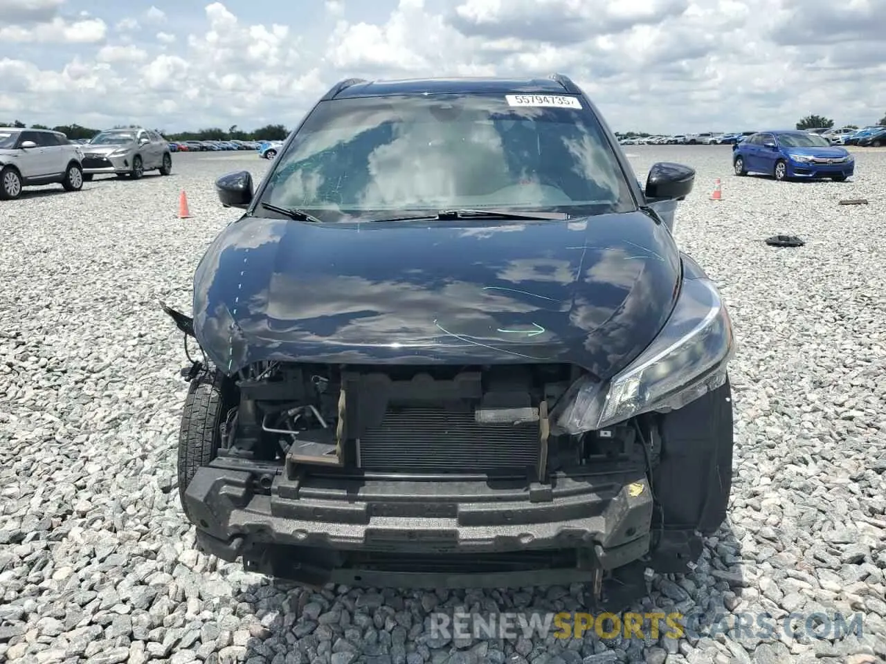 5 Photograph of a damaged car 3N1CP5DV5PL526541 NISSAN KICKS 2023